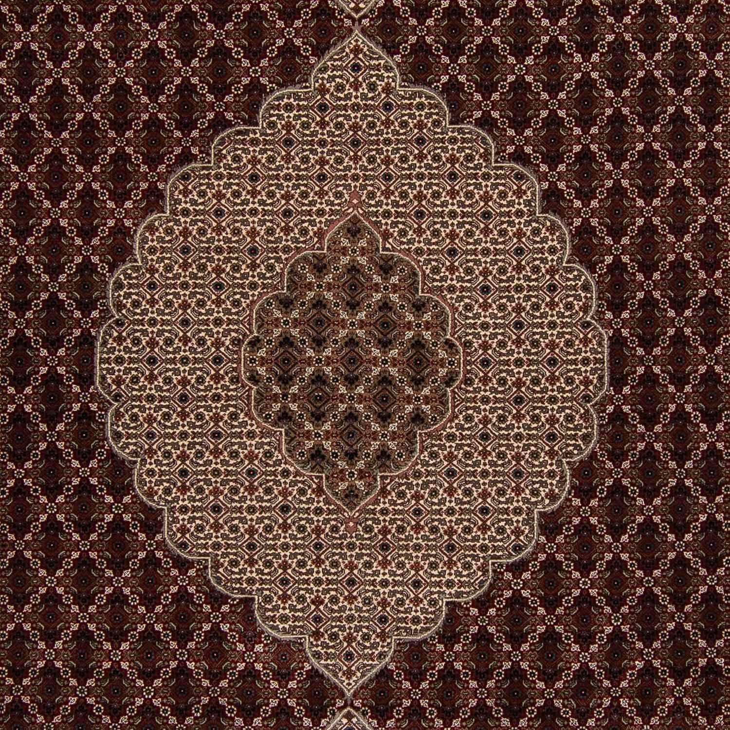 Bidjar rechteckig, Medaillon Wollteppich morgenland, Unikat mm, Marrone Höhe: mit cm, 339 - x 253 15 Takab Zertifikat