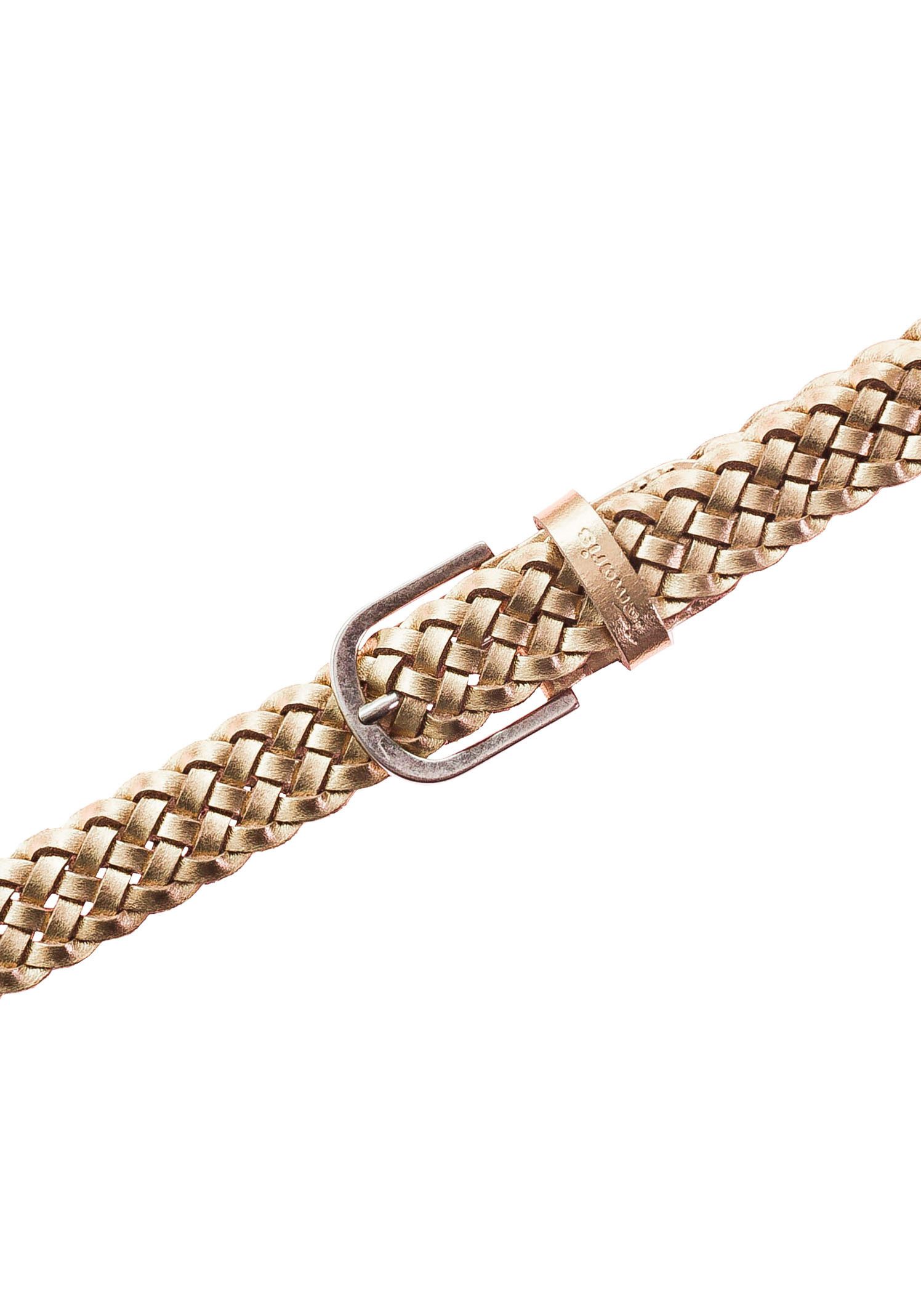 Tamaris Flechtgürtel "Chaya Silver" individuell verstellbar