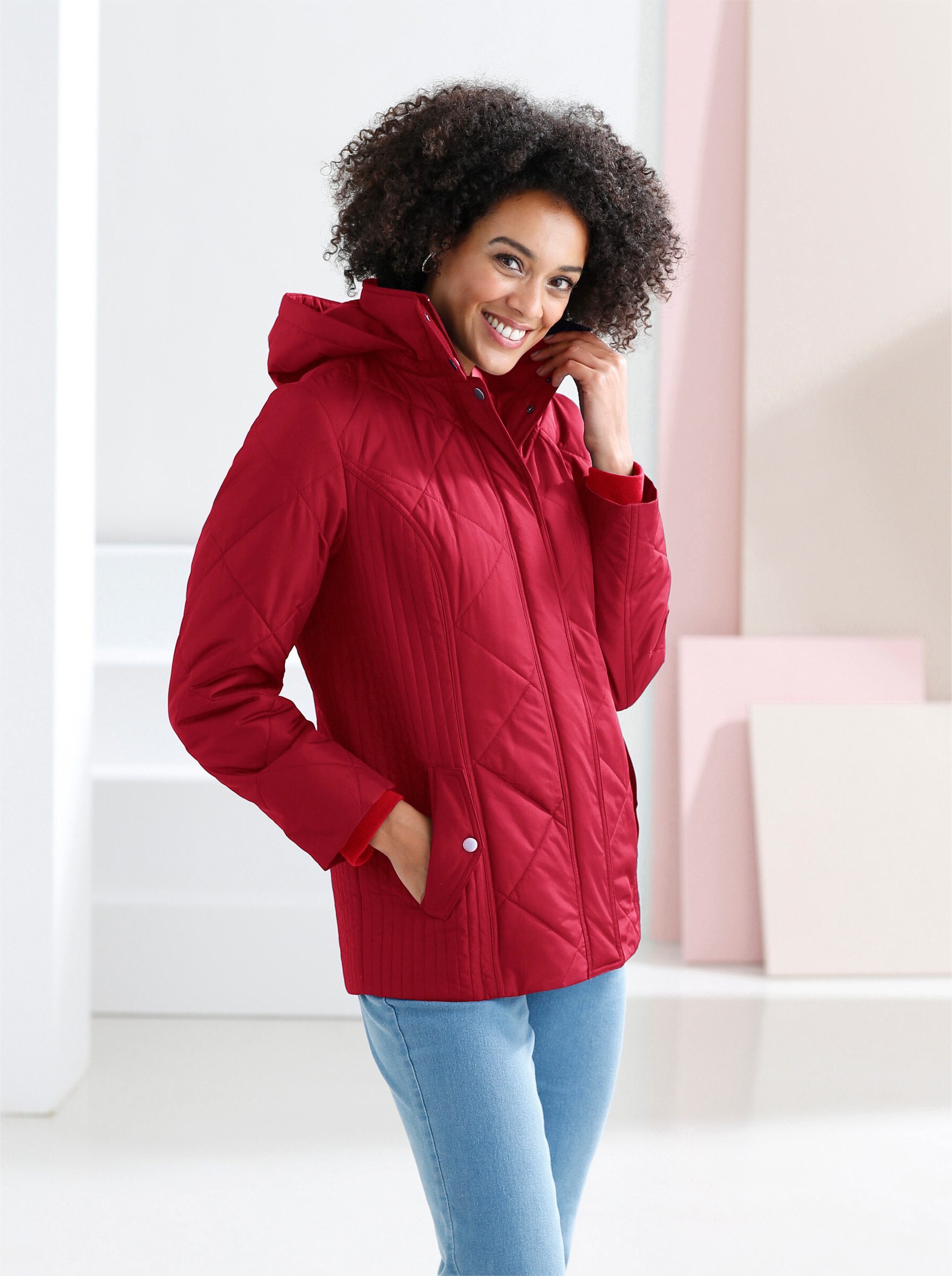 Sieh an! Allwetterjacke Jacke Langarm