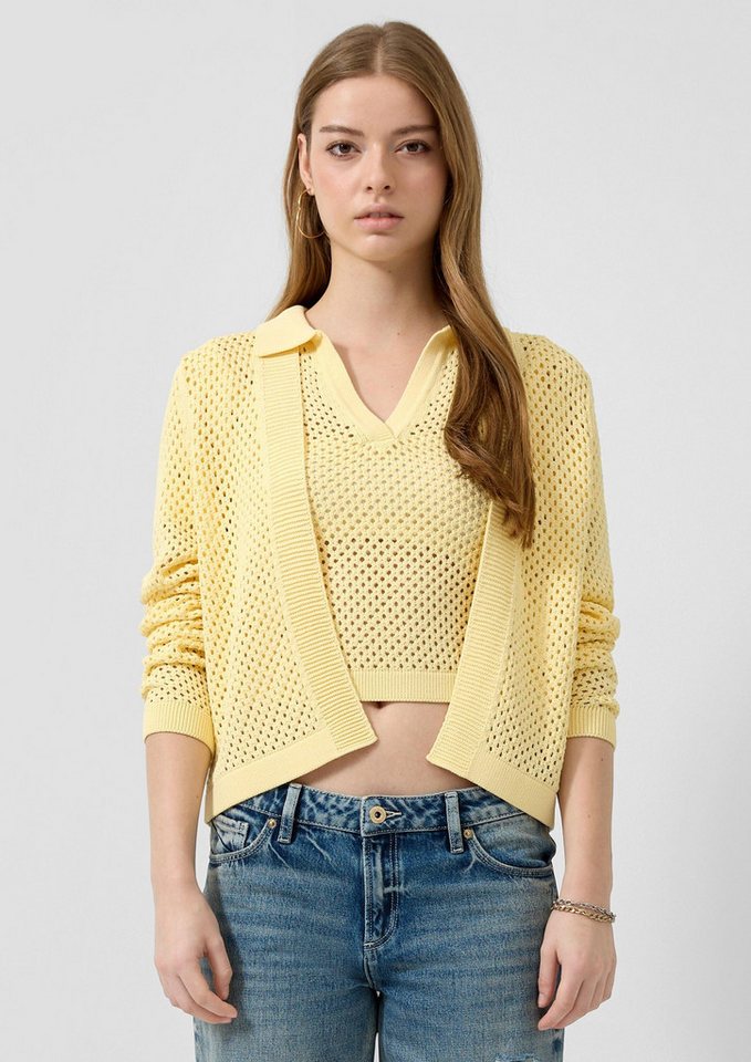 QS Cardigan Strickjacke Strickjacke