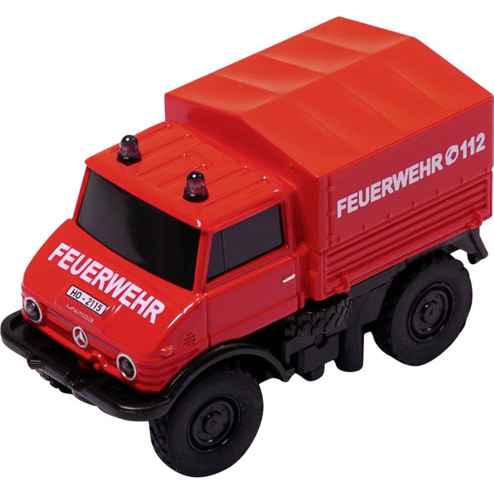 CARSON RC-Auto 1:87 RC Modellauto Elektro Straßenmodell Heckantrieb (2WD) inkl. Akku, inkl. Akku, Ladegerät und Senderbatterien