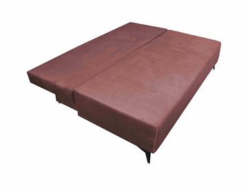 Furnix Schlafsofa WITORIA Couch mit Schlaffunktion 148x198 cm und Bettkasten, 198x87x97 cm, hochweriger Polsterstoff, bequem & robust