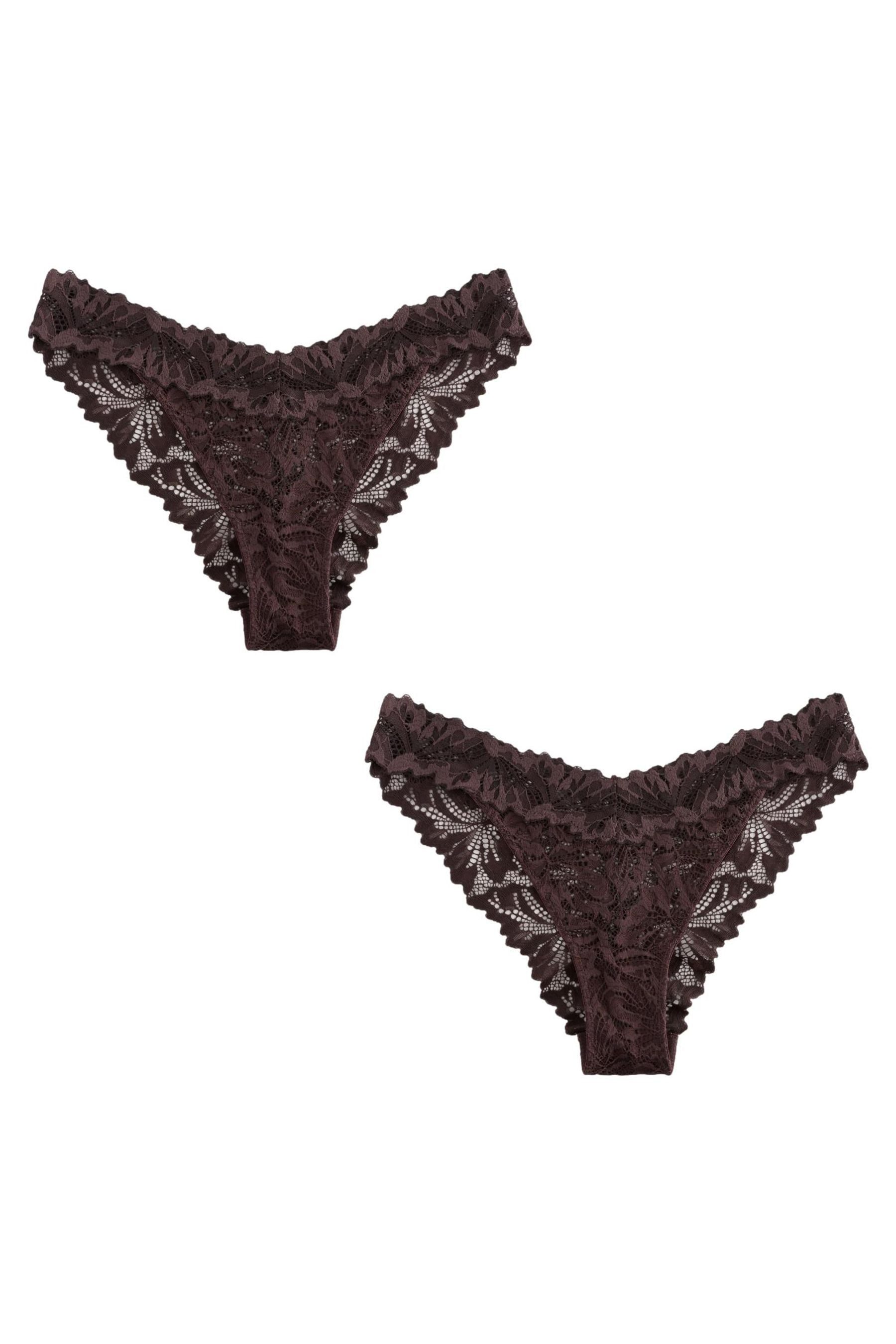Next Tanga Ultimate Comfort Tanga-Slips mit Spitze, 2er-Pack (2-St)