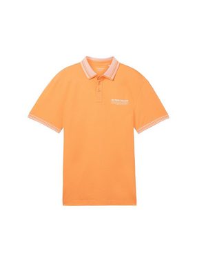 TOM TAILOR Poloshirt Poloshirt mit Logo Print