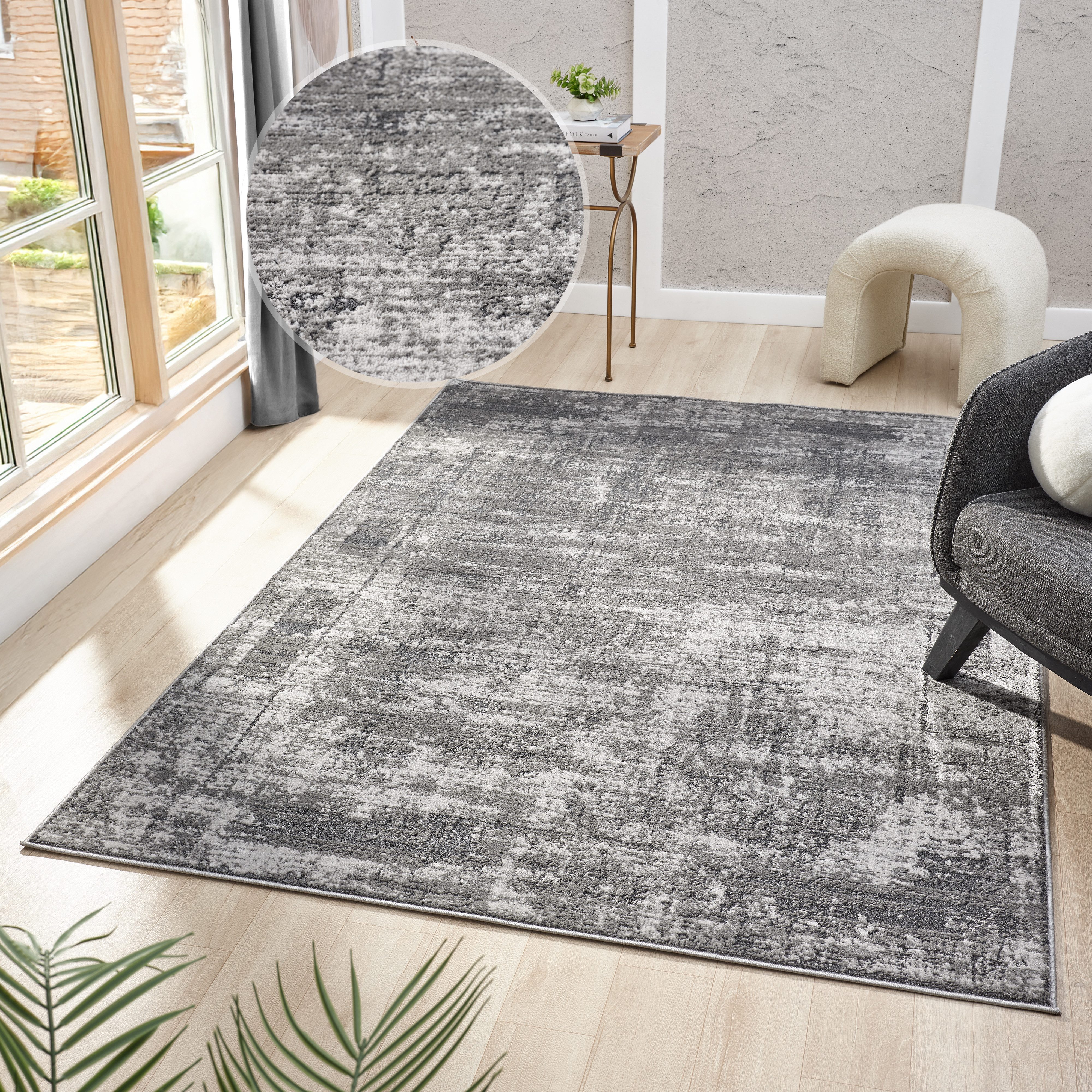 OTTO home Teppich Hamsa, in Standard- und Premium-Qualität, 9 mm oder 14 mm Höhe, rechteckig, Dezenter Glanz, Vintage-Look & dichte Designer-Qualität