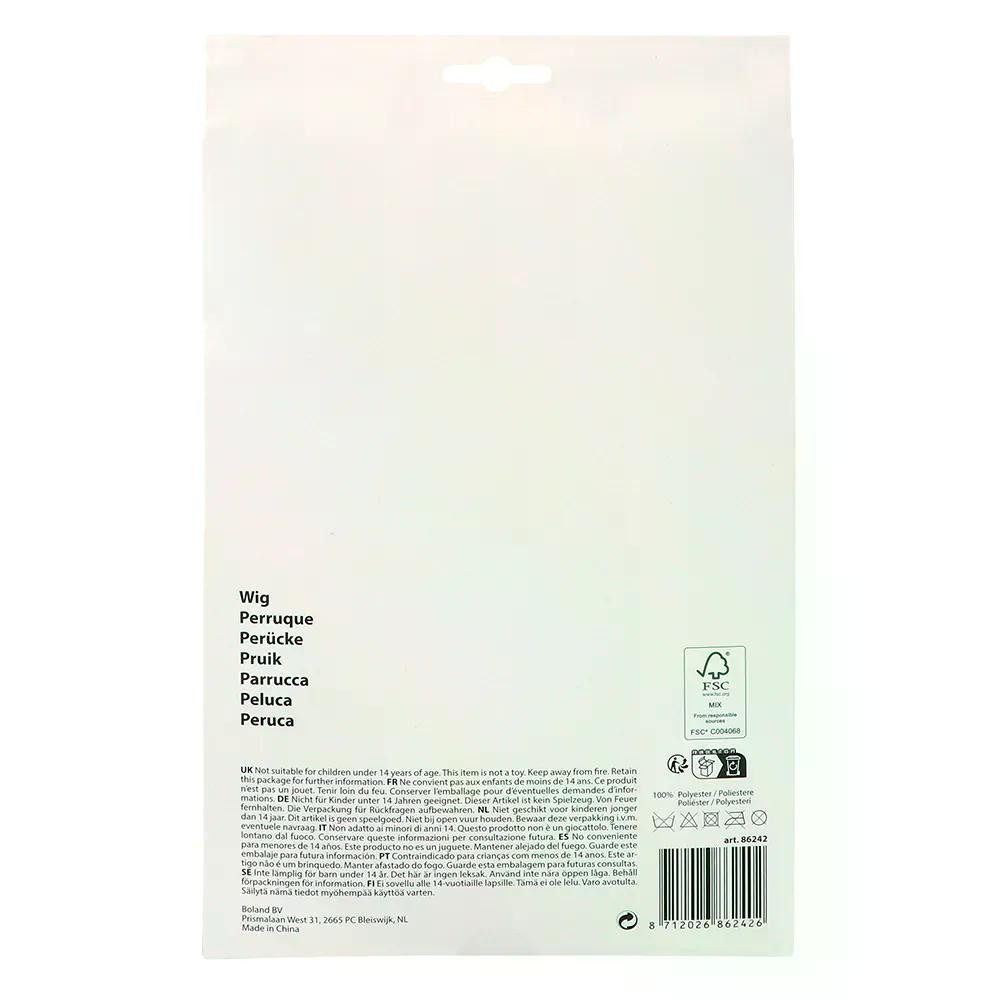 Boland Kostüm-Perücke Perücke Club Blond Retro-Lockenperücke für Damen 80-er Jahre Disco, Accessoire für 80-er Jahre Outfits und Retro-Kostüme