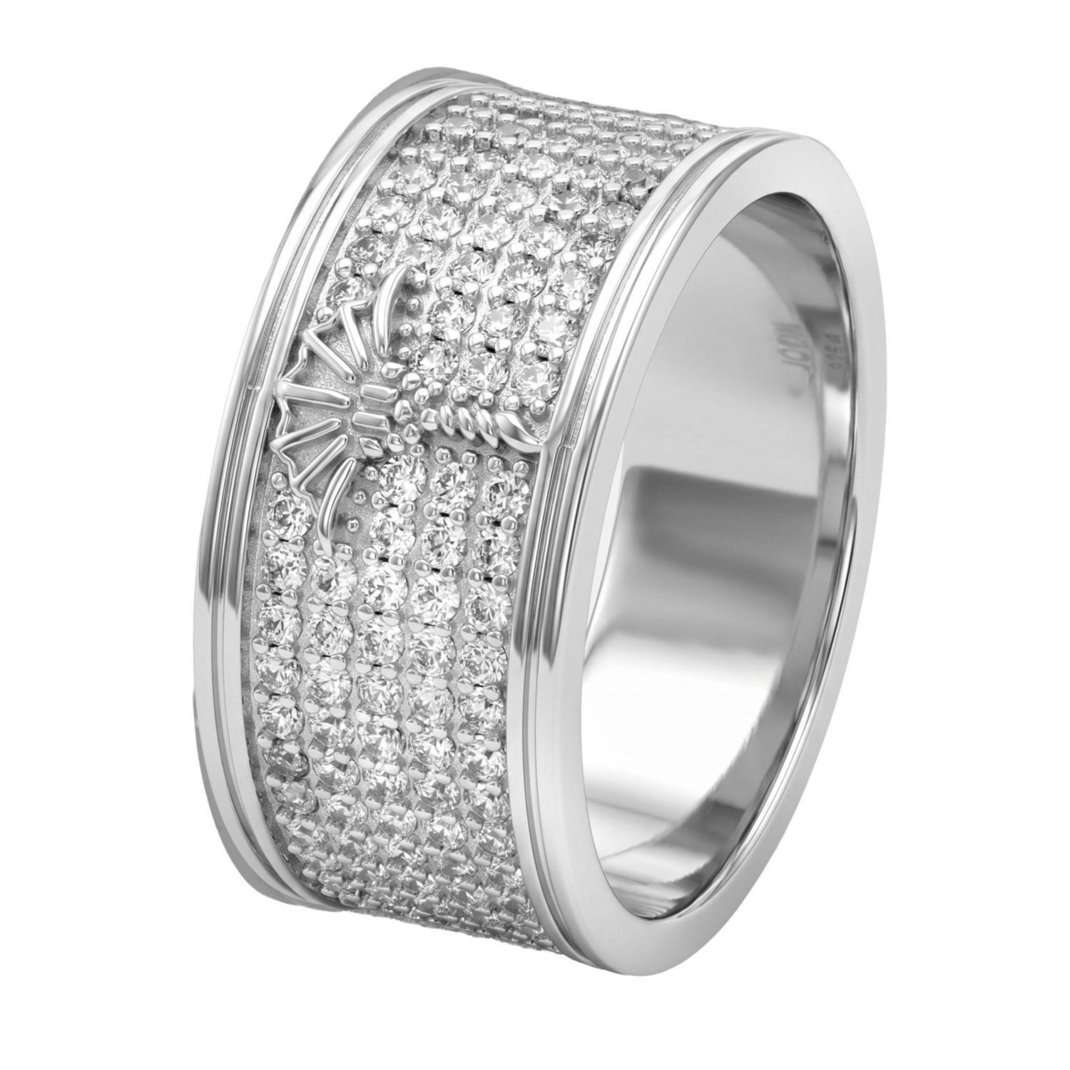 JOOP! Silberring JOOP! Ring für Damen, Silber 925, Zirkonia (Ring, 1-tlg)