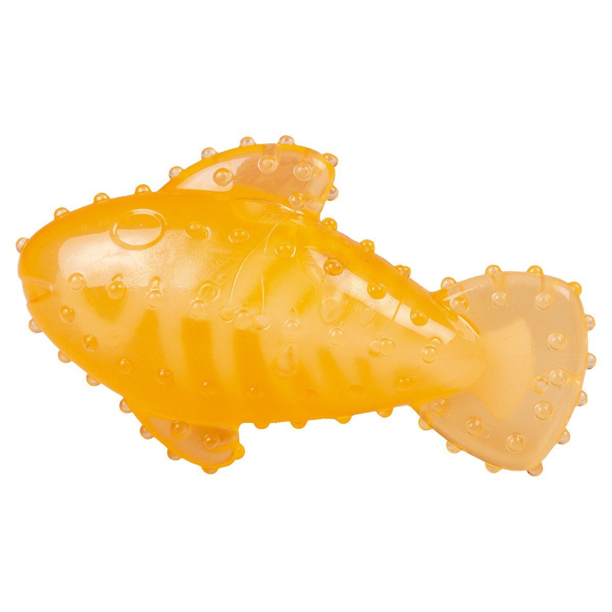 Zahnpflege-Spielzeug Hundespielzeug Chew 'n Play Fish orange