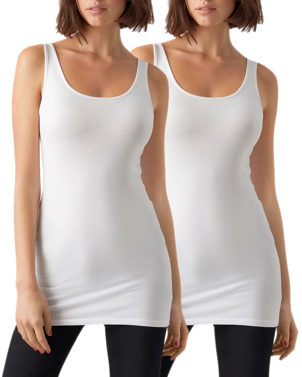 Vero Moda Tanktop (Set, 2er-Pack) Basic Shirt im Doppelpack günstig online kaufen