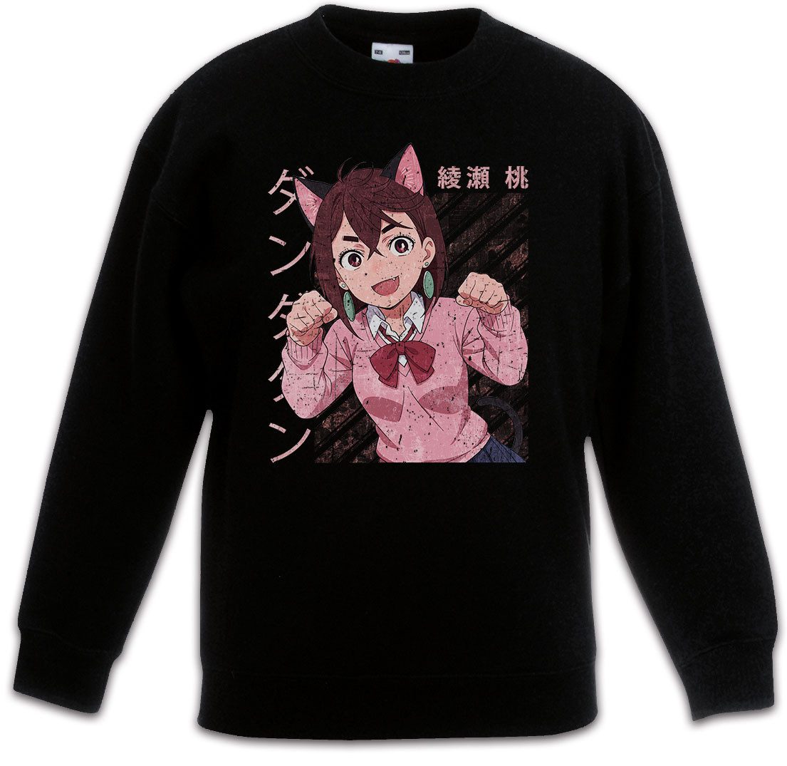 Sweatshirt Momo Anime Girl Kinderpullover Dan Da Ayase Dan Dandadan Yukinobu