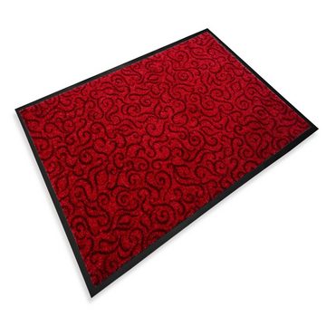 Fußmatte Schmutzfangmatte Tropical, verschiedene Farben & Größen, Karat, rechteckig, Höhe: 6.5 mm