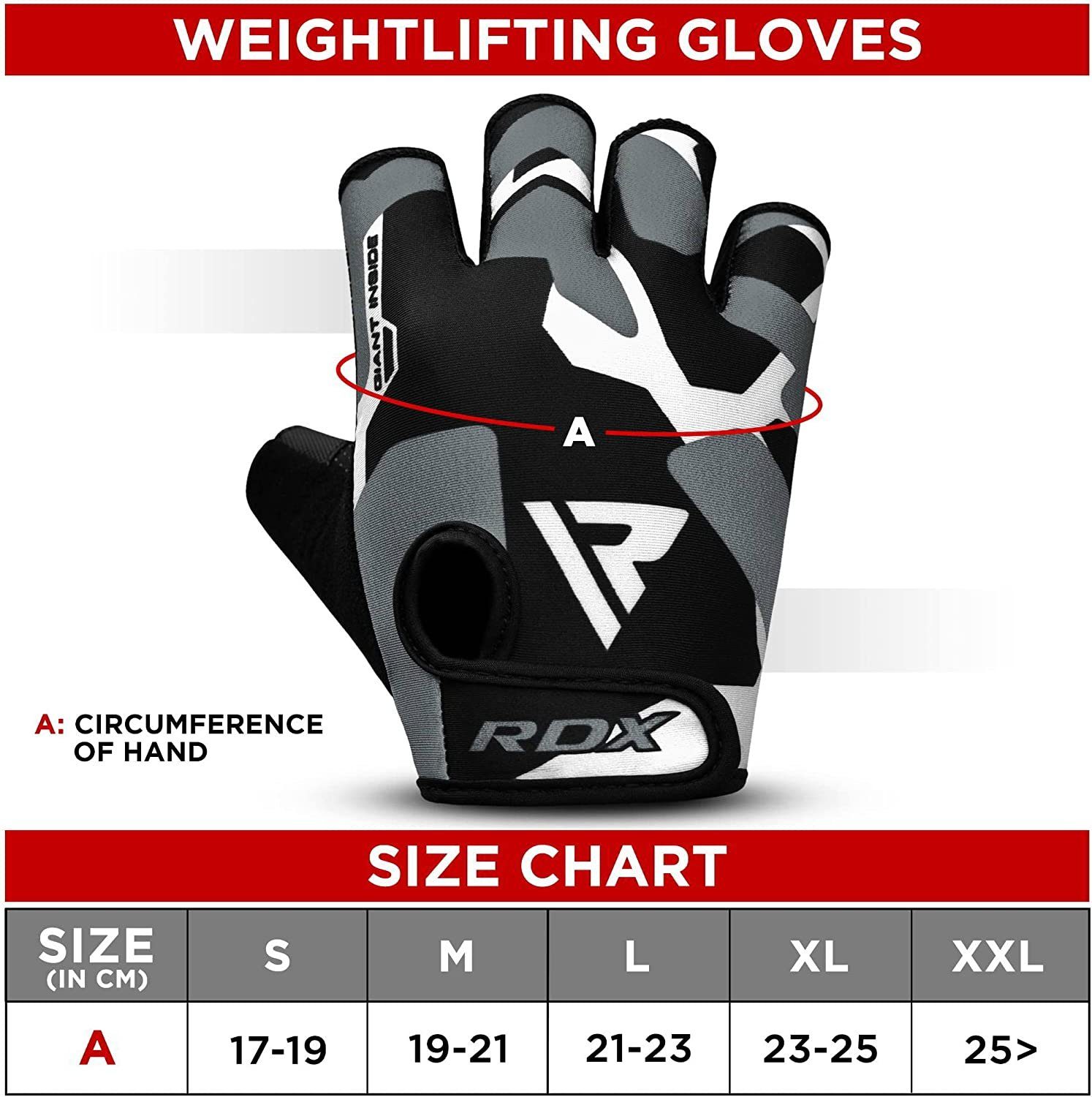 RDX Trainingshandschuhe RDX Fitness Handschuhe, Trainingshandschuhe, günstig online kaufen
