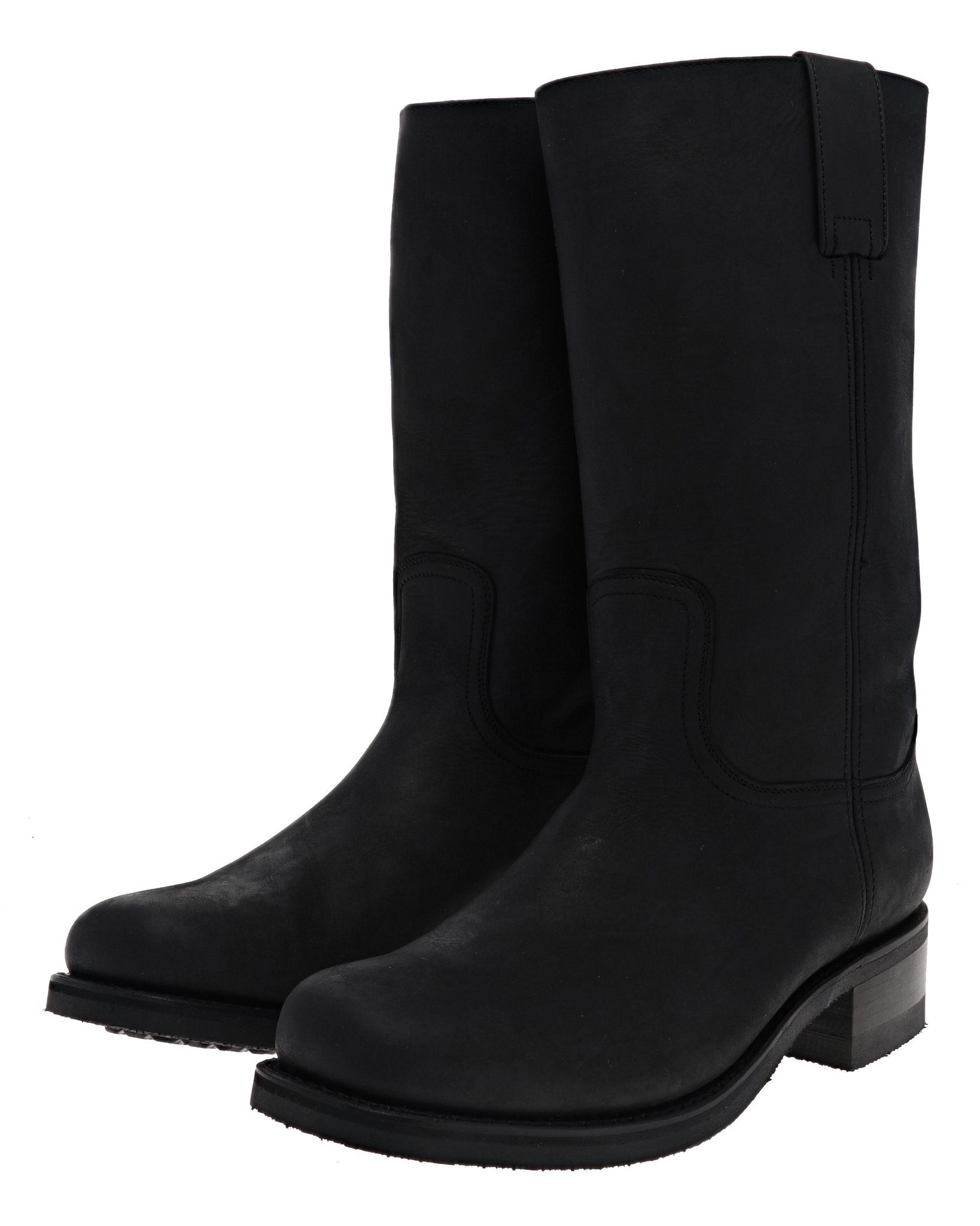 Sendra Boots ROEL LOREN 3162 Schwarz Cowboystiefel Rahmengenähte Western Stiefel