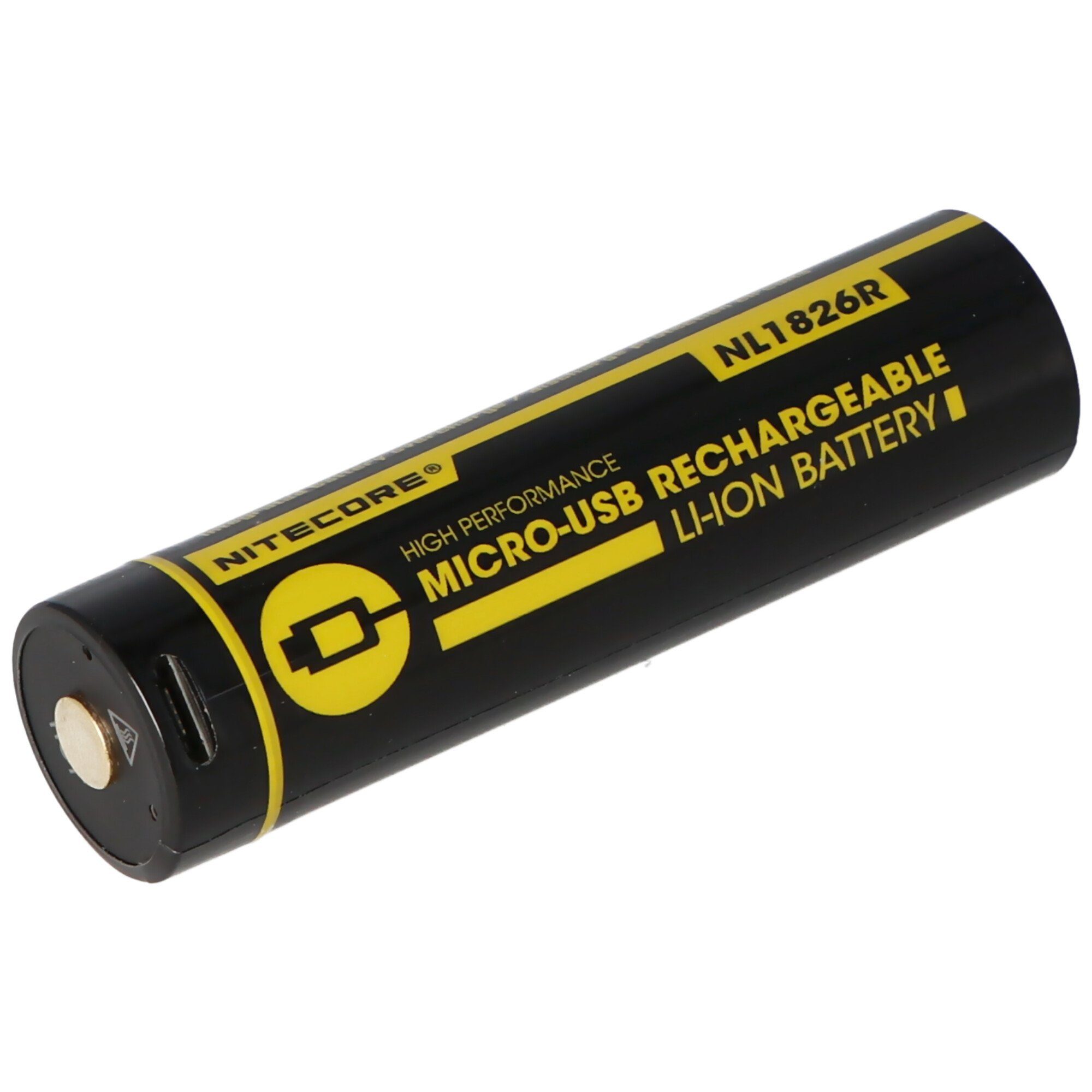 Nitecore Nitecore Li-Ion Typ 2600mAh - 18650 NL1826R Akku V) - mAh (3,6 Akku 800