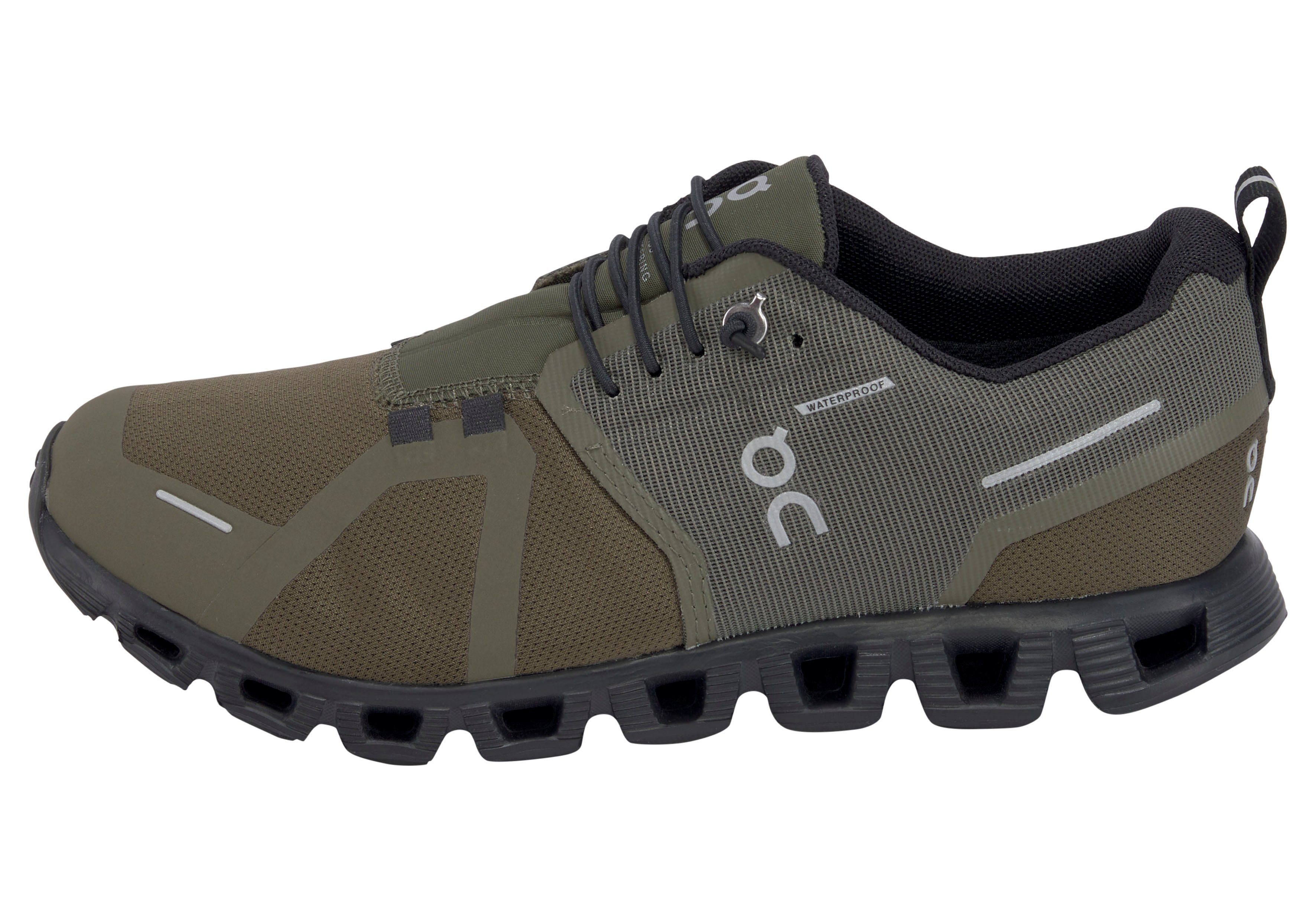 5 Waterproof / 98840 Cloud Black ON Laufschuh wasserdicht RUNNING Olive