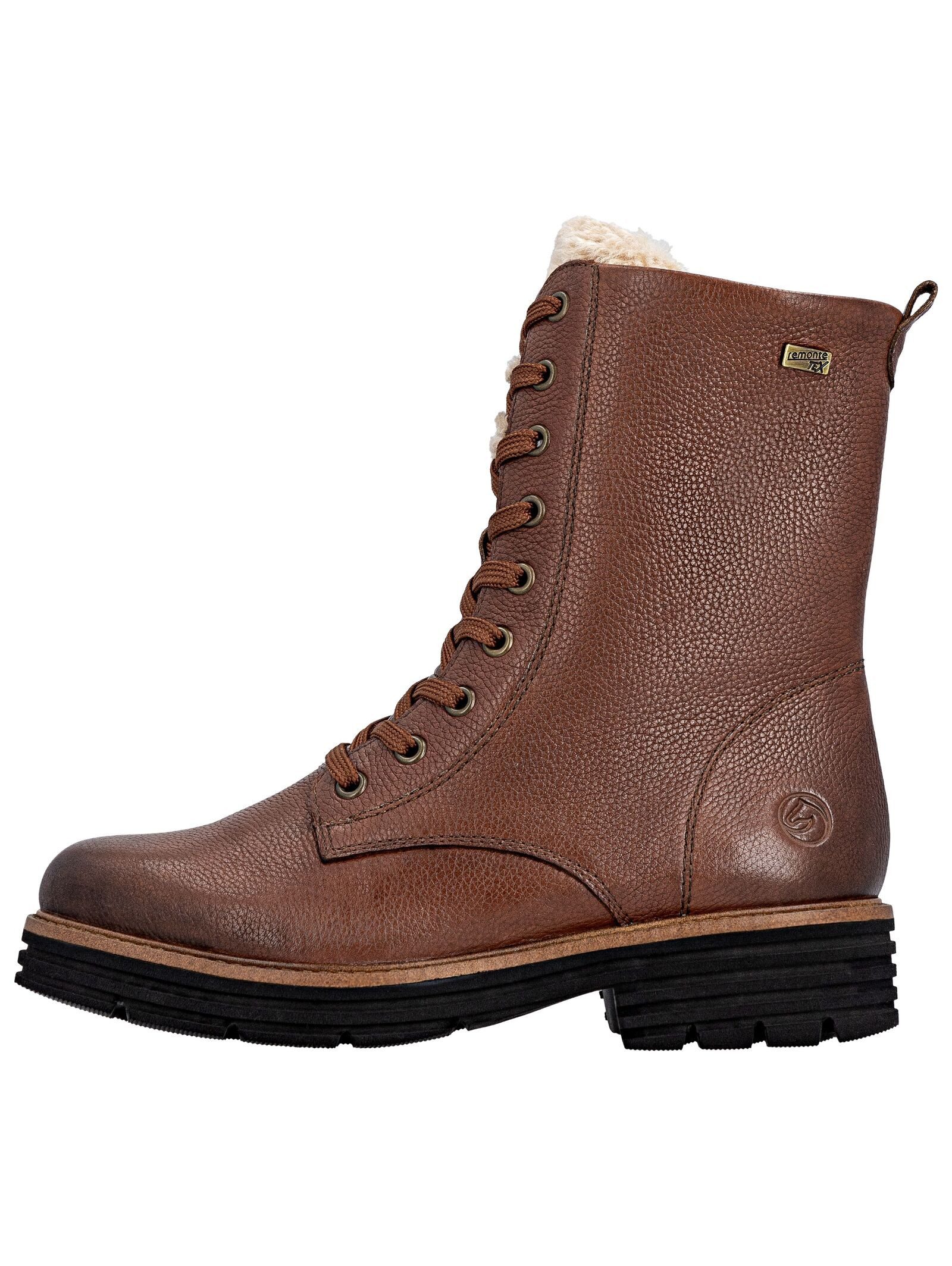 Remonte Remonte Stiefelette Glattleder Schnürstiefelette