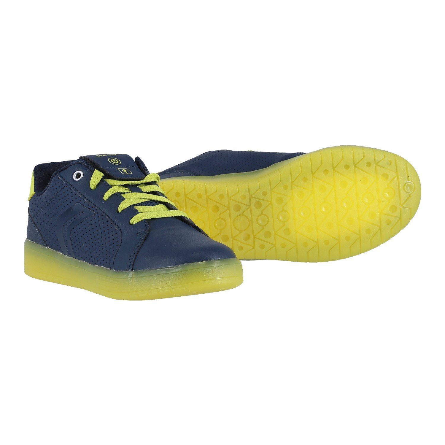 Kommodor blau/gelb Kinder Sneaker