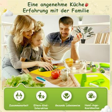 RefinedFlare Kinder-Küchenset 12-teiliges Küchen-Kochwerkzeug-Set für Kleinkinder, (12-tlg)