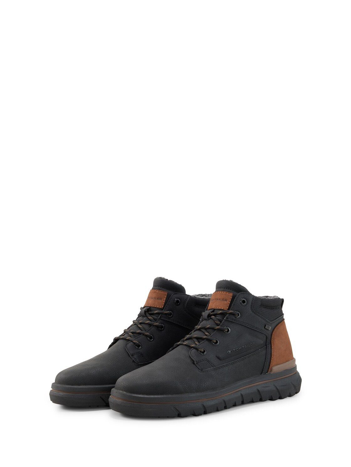 TOM TAILOR Shoes Licence Stiefel Wasserfeste Schnürschuhe mit Fütterung