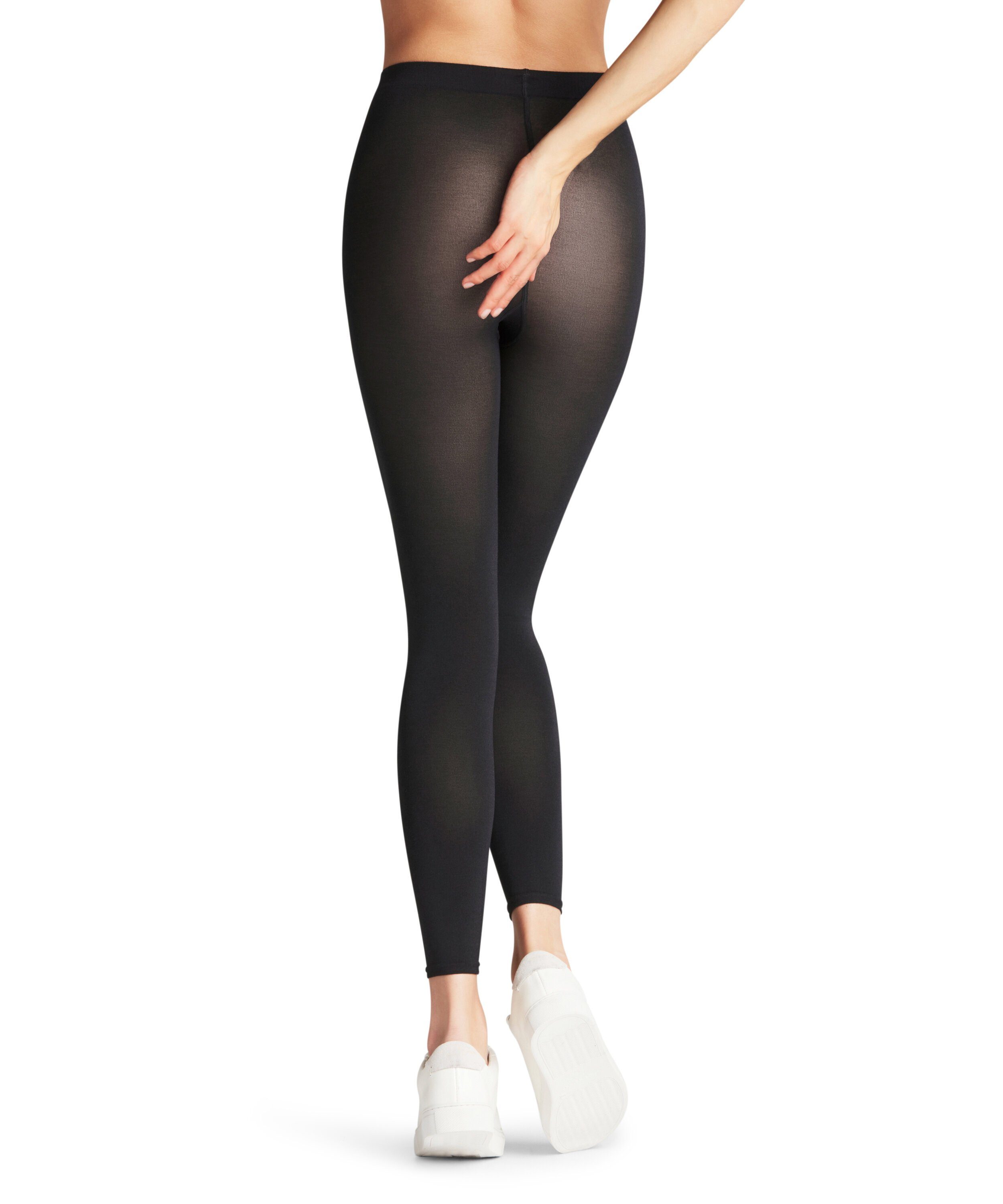 FALKE Strickstrumpfleggings Cotton Touch (1 St) mit hohem Baumwollanteil