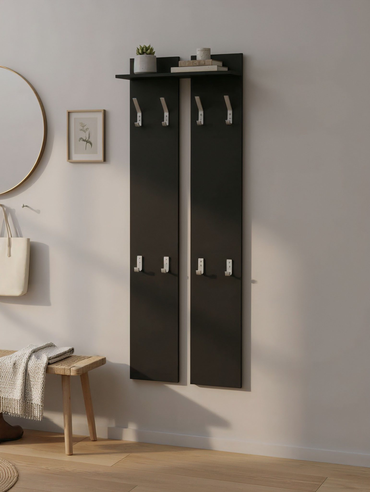 borchardt Möbel Garderobenpaneel Finn, mit 8 Haken