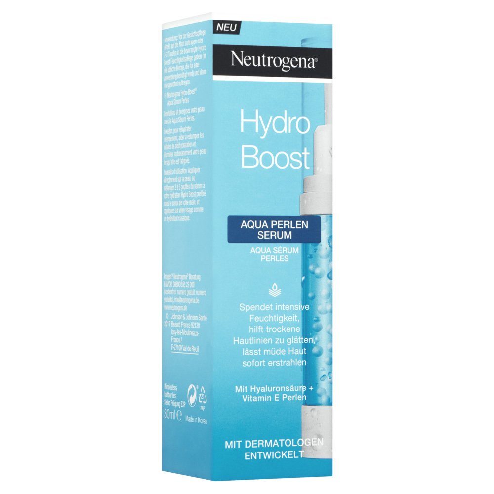 Nachtcreme Boost Hydro Serum Neutrogena 30ml Perlen Aqua -