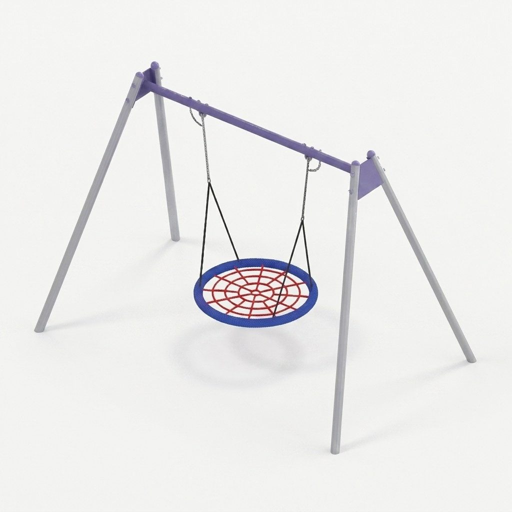 Xlmoebel Nestschaukel Schaukelstuhl Karussell für Kinder - Bequemer Sitzplatz im Freien, (Schaukelsitz, Schaukelstuhl Karussell), Hergestellt in Europa