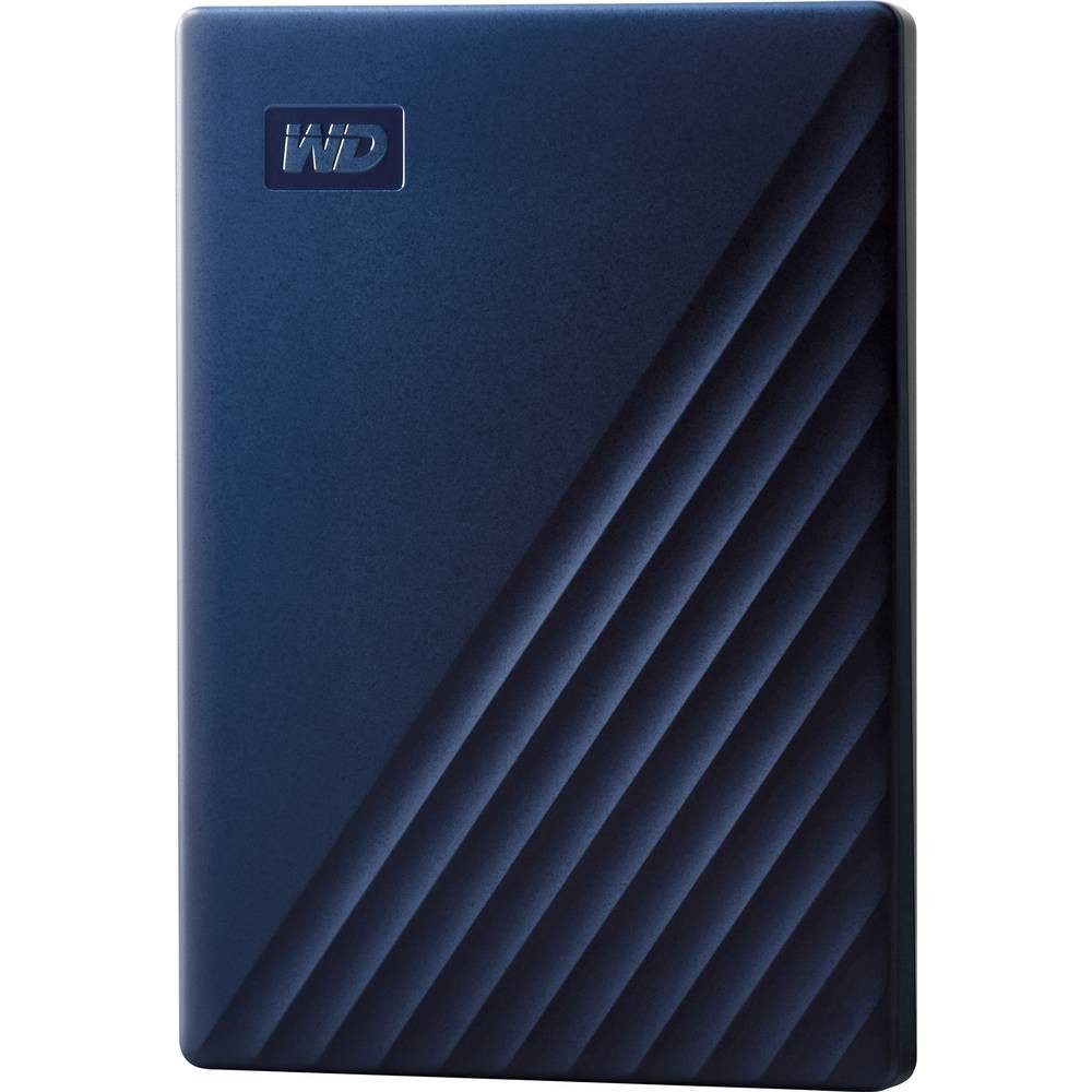 WD My Passport™ for Mac 5TB USB Type™-C WDBA2F0050BBL-WESN HDD-Festplatte, 256-Bit AES Verschlüsselung