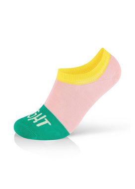 Happy Socks Sneakersocken 3-Pack Summer Day No Show Sock gekämmte Baumwolle