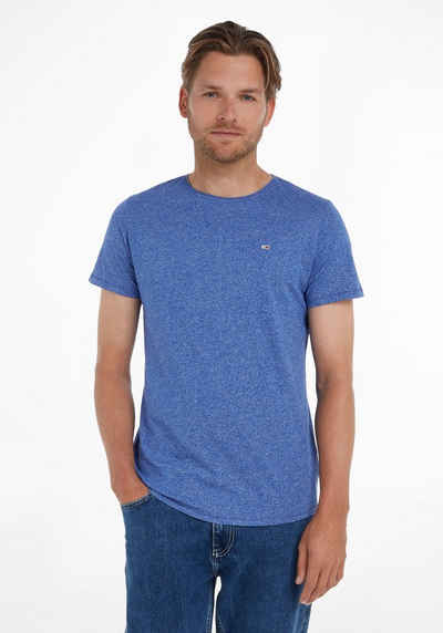 Tommy Jeans T-Shirt »TJM SLIM JASPE C NECK« mit Markenlabel