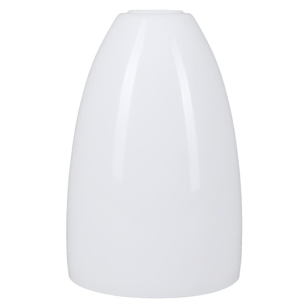 Home4Living Lampenschirm Lampenglas weiß glänzend Ø 160mm E27, Weiß Glanz