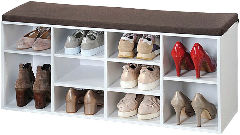 KESPER® Schuhschrank KESPER Schuhschrank mit Sitzkissen