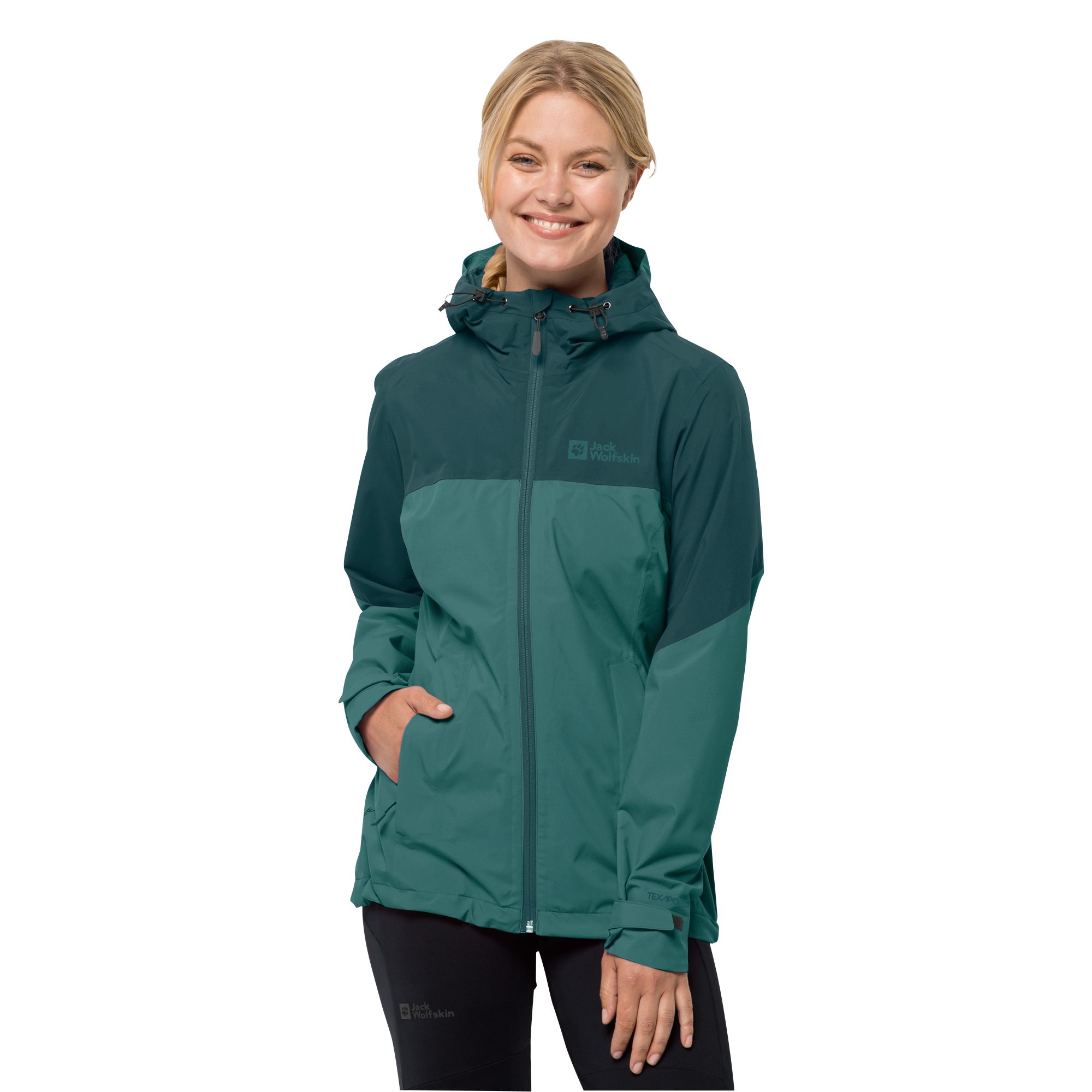 Jack Wolfskin Funktionsjacke WEILTAL 2L JKT W petrol | Übergangsjacken