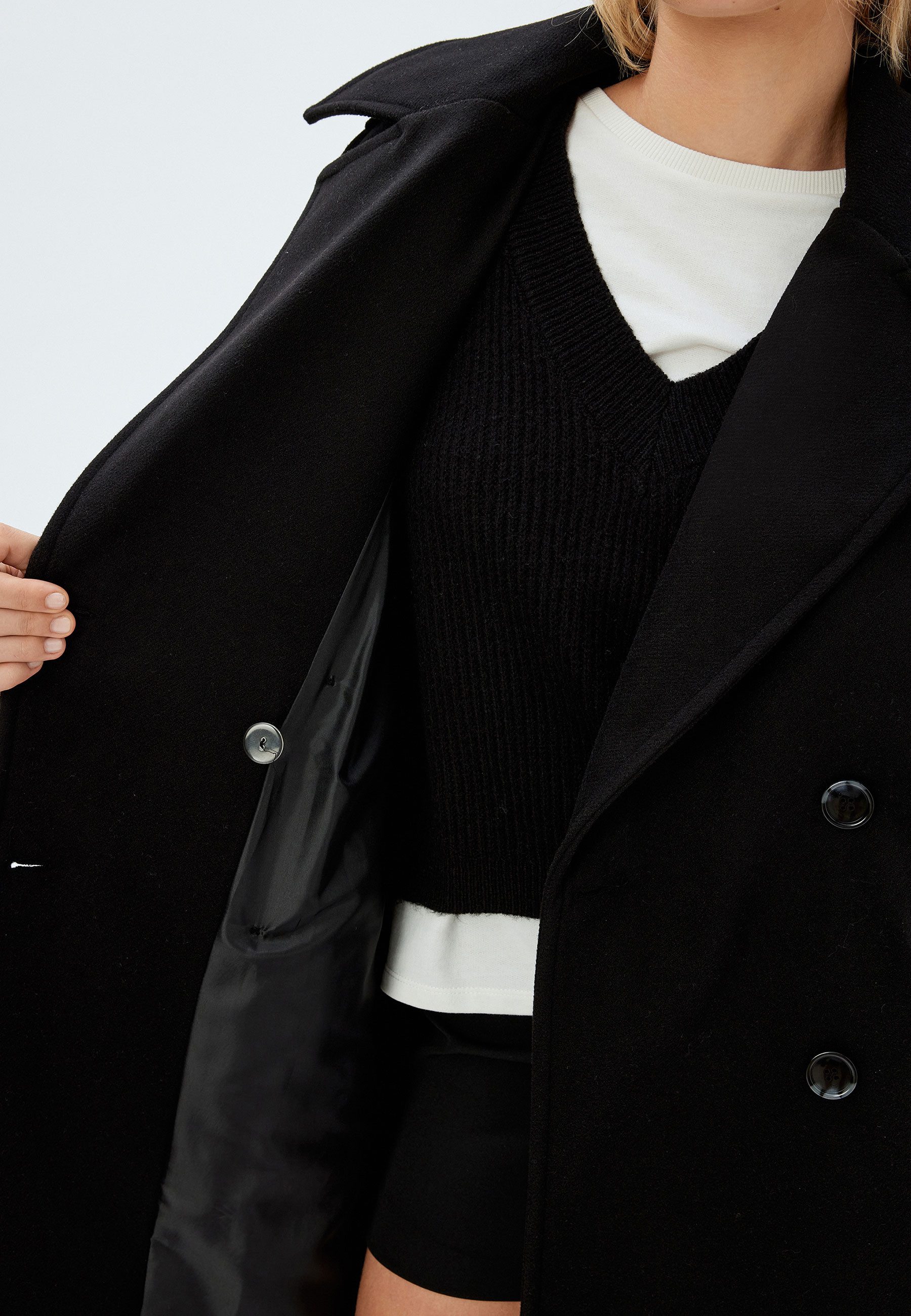 Koton Langmantel Regular Jacket Kragen Langmantel