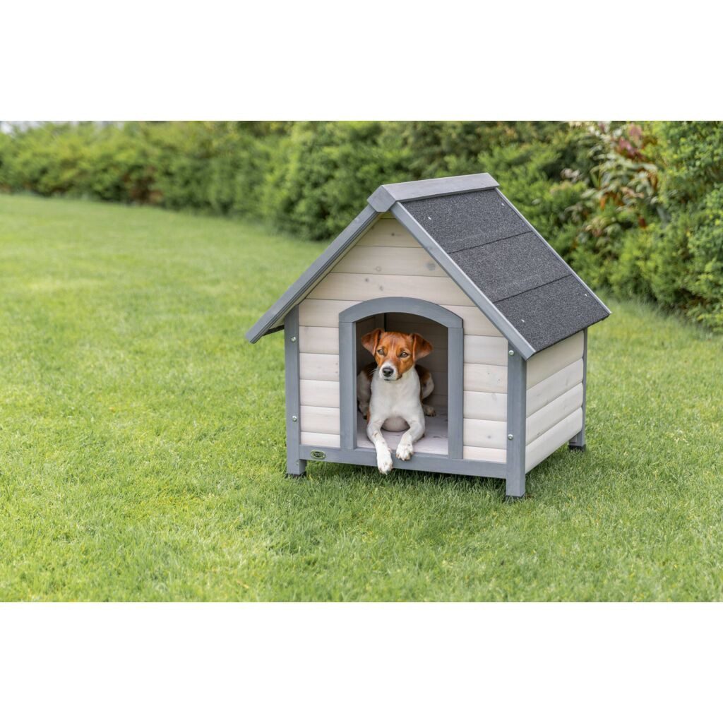 TRIXIE Hundehütte Hundehütte Cottage - grau - 71 × 77 × 76 cm