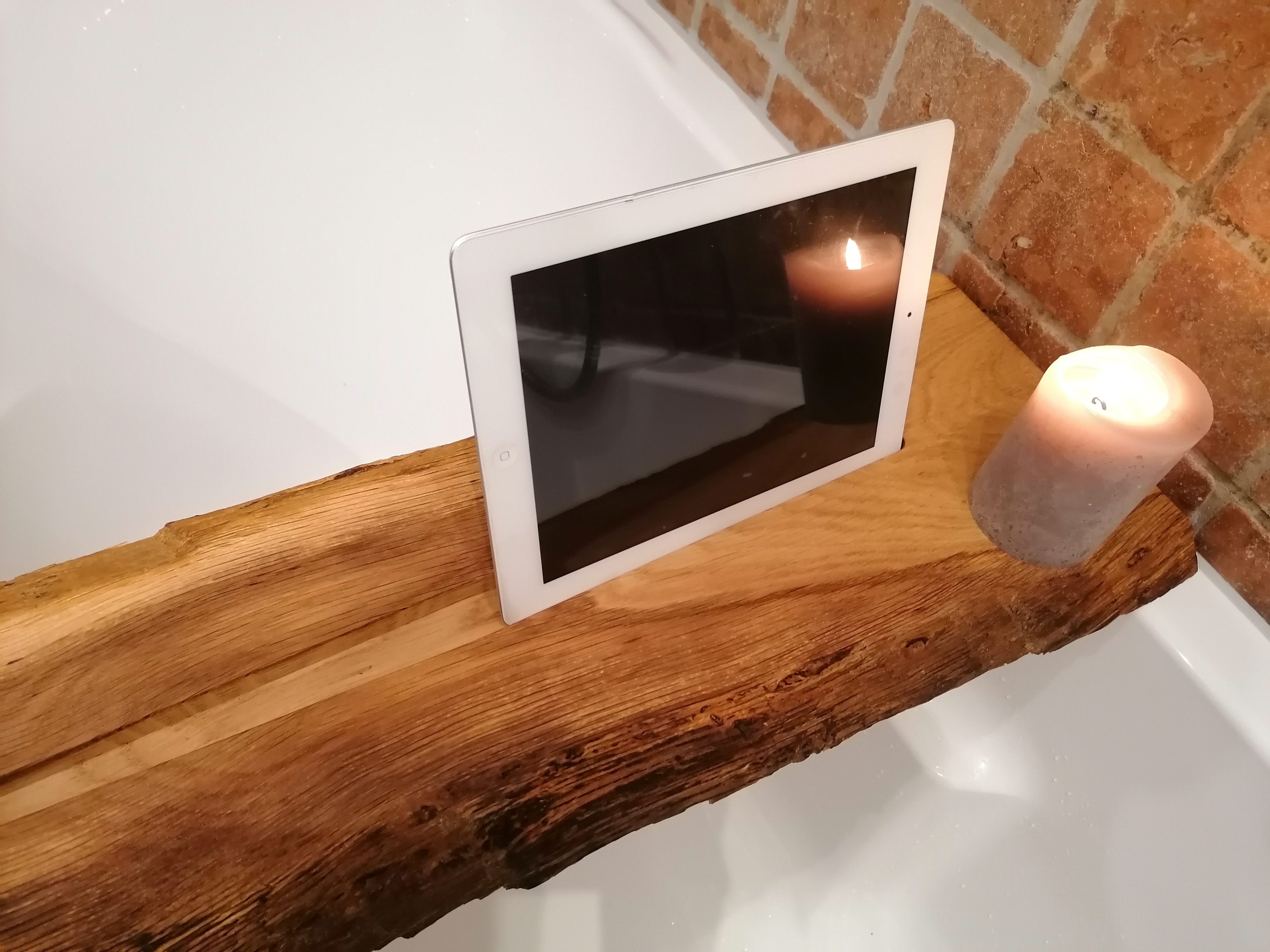 Eli Badewannenablage ELI Badewannenbrett Relax-Rex aus Eiche Massivholz günstig online kaufen