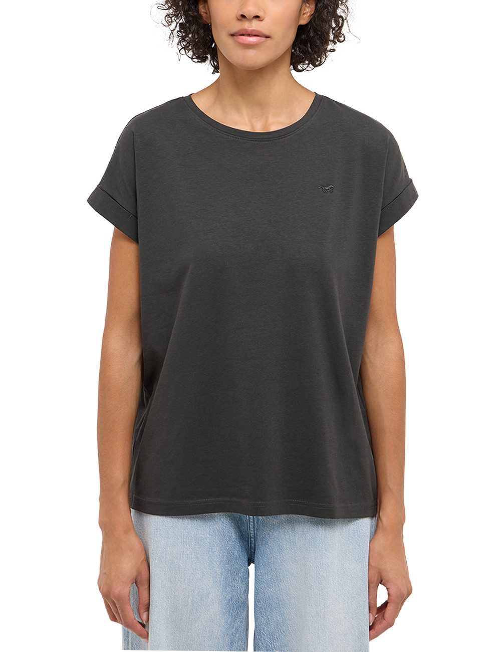 MUSTANG Kurzarmshirt Damen Style Lesley