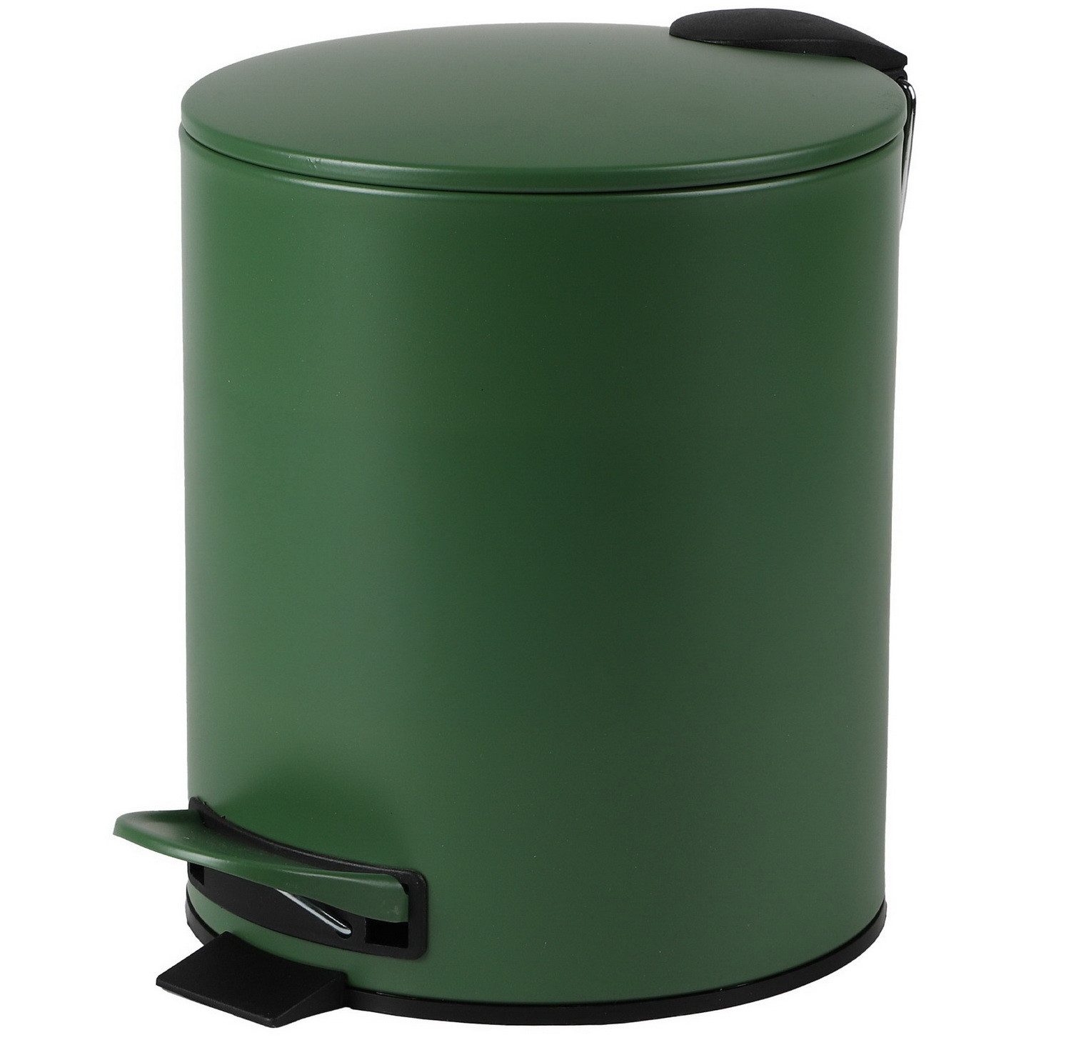 Urban Living Косметички 5 Liter Badeimer Tret-Mülleimer Abfalleimer Tretpedeal Tretmülleimer, Absenkautomatik, Hygienische Pedalbedienung