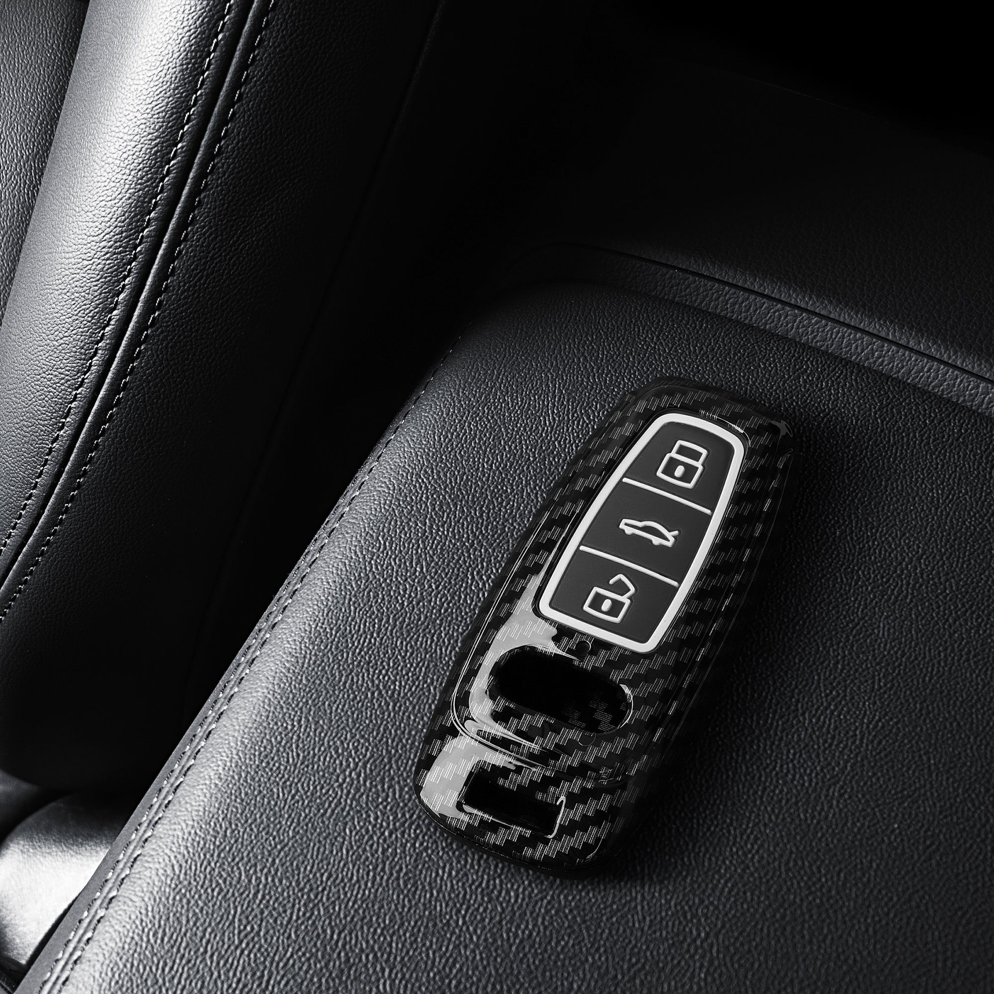 kwmobile Schlüsseltasche Autoschlüssel Hülle für Audi A6 A7 A8 Q7 Q8 (1-tlg günstig online kaufen