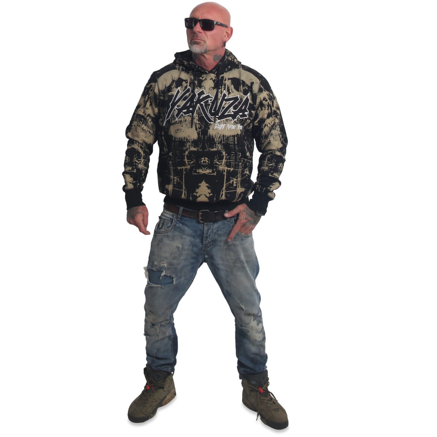 YAKUZA Hoodie Psychodelic