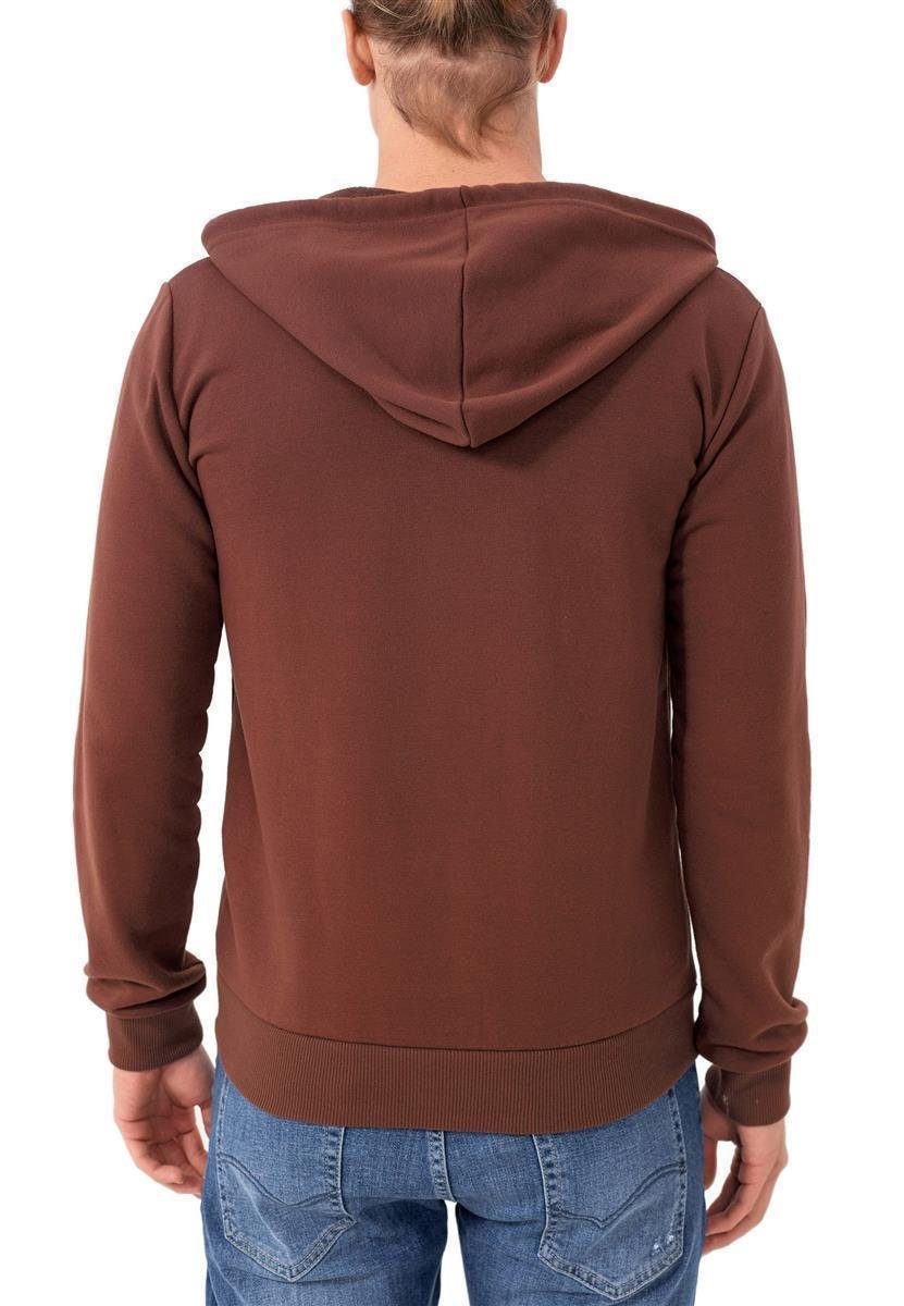 RedBridge Kapuzensweatjacke Premium Sweater mit Logopatch günstig online kaufen