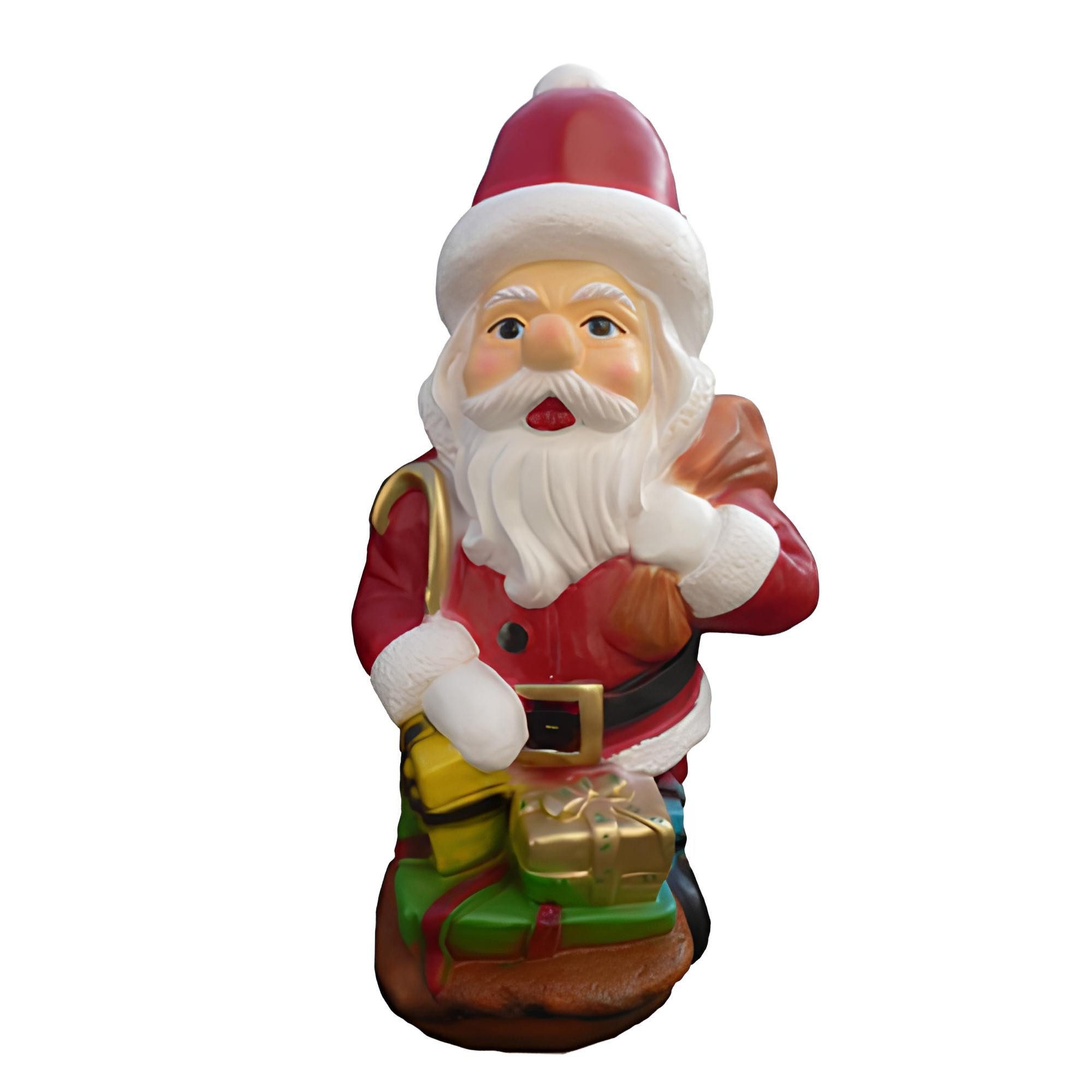 Xlmoebel Weihnachtsfigur Weihnachtsmann Figur aus hochwertigem Material mit liebevollen Details (Skulptur), Hergestellt in Europa