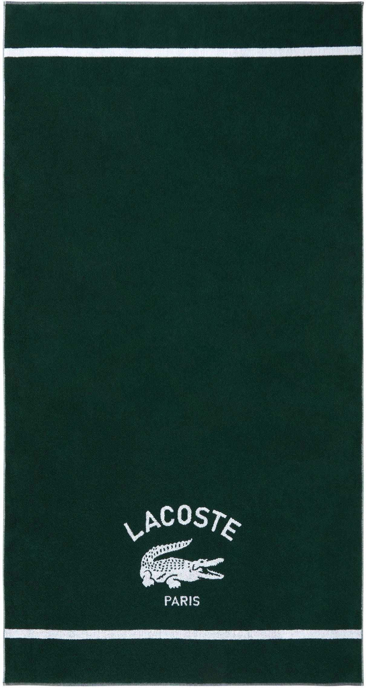 Lacoste Badetuch LORIGIN, Frottier (1-St), mit Label-Applikationen