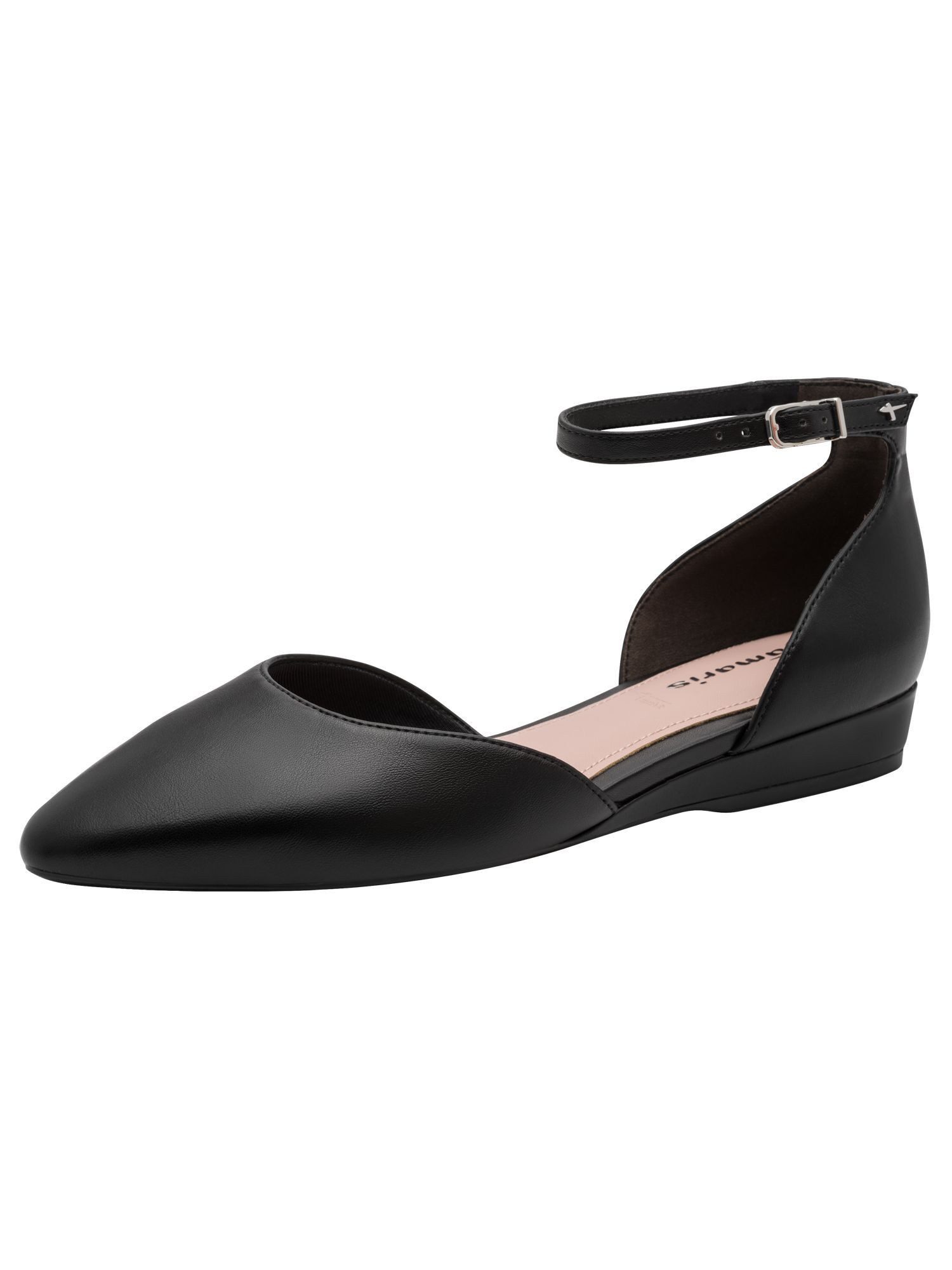 Tamaris ANTIslide, TOUCH-IT, Europrice flach Keilabsatz Riemchenballerina ANTIslide