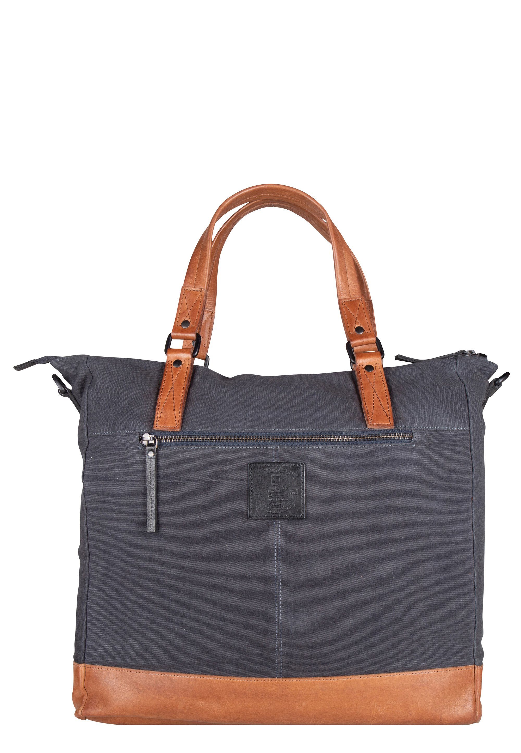 PRESLY & SUN Laptoptasche Dane, mit Lederdetails