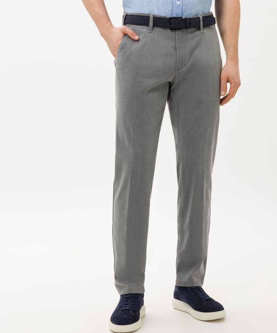 EUREX by BRAX Bequeme Jeans Style grau JOHN