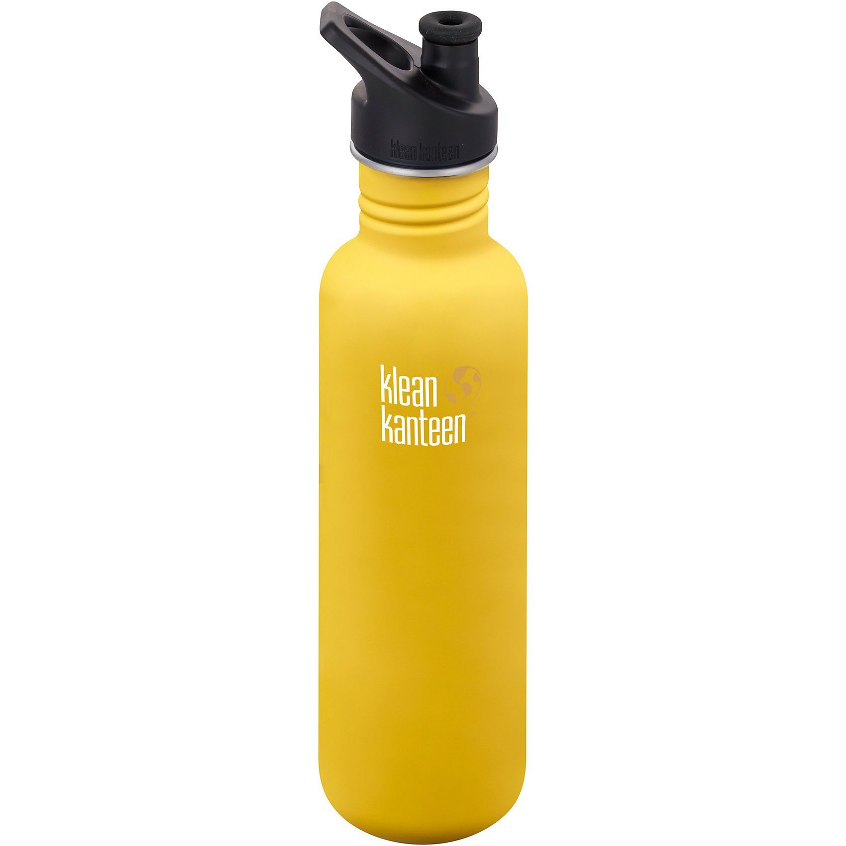 Klean Kanteen EdelstahlTrinkflasche Classic Lemon Curry, 800 ml, Sport
