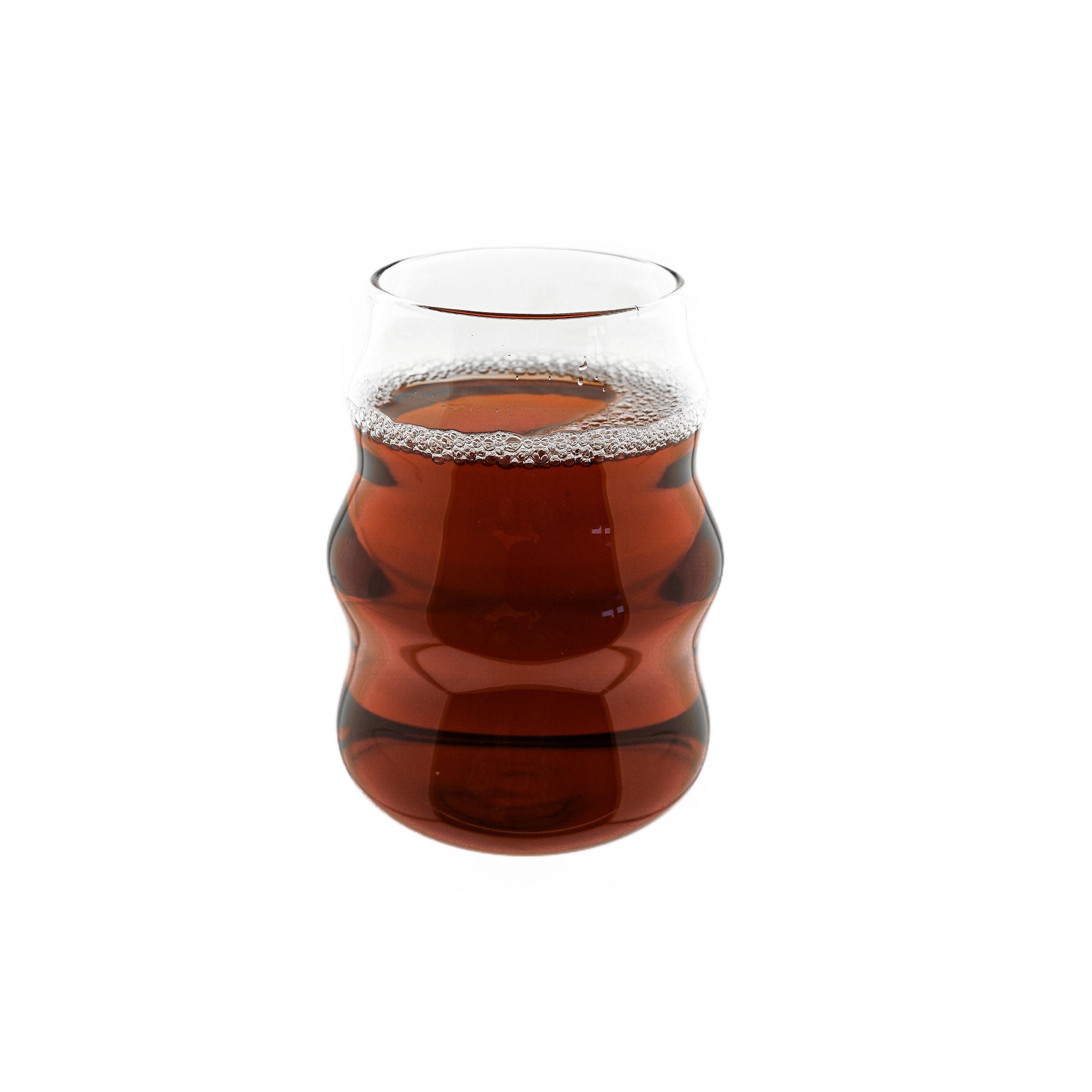 Gläser-Set 550 ml Wave Style in Transparent Trinkgläser, Wassergläser