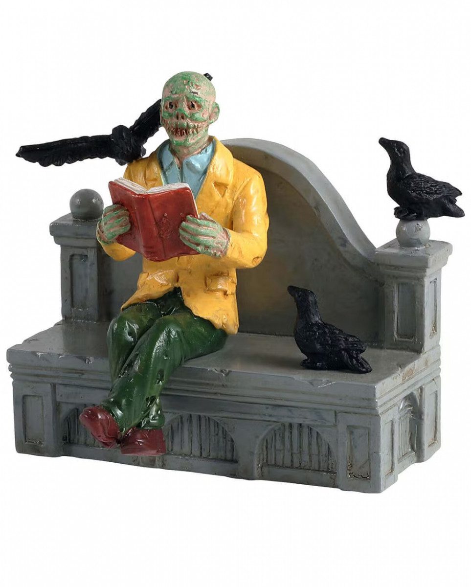 LeMax Dekofigur Reading in Peace - Lemax Spooky Town