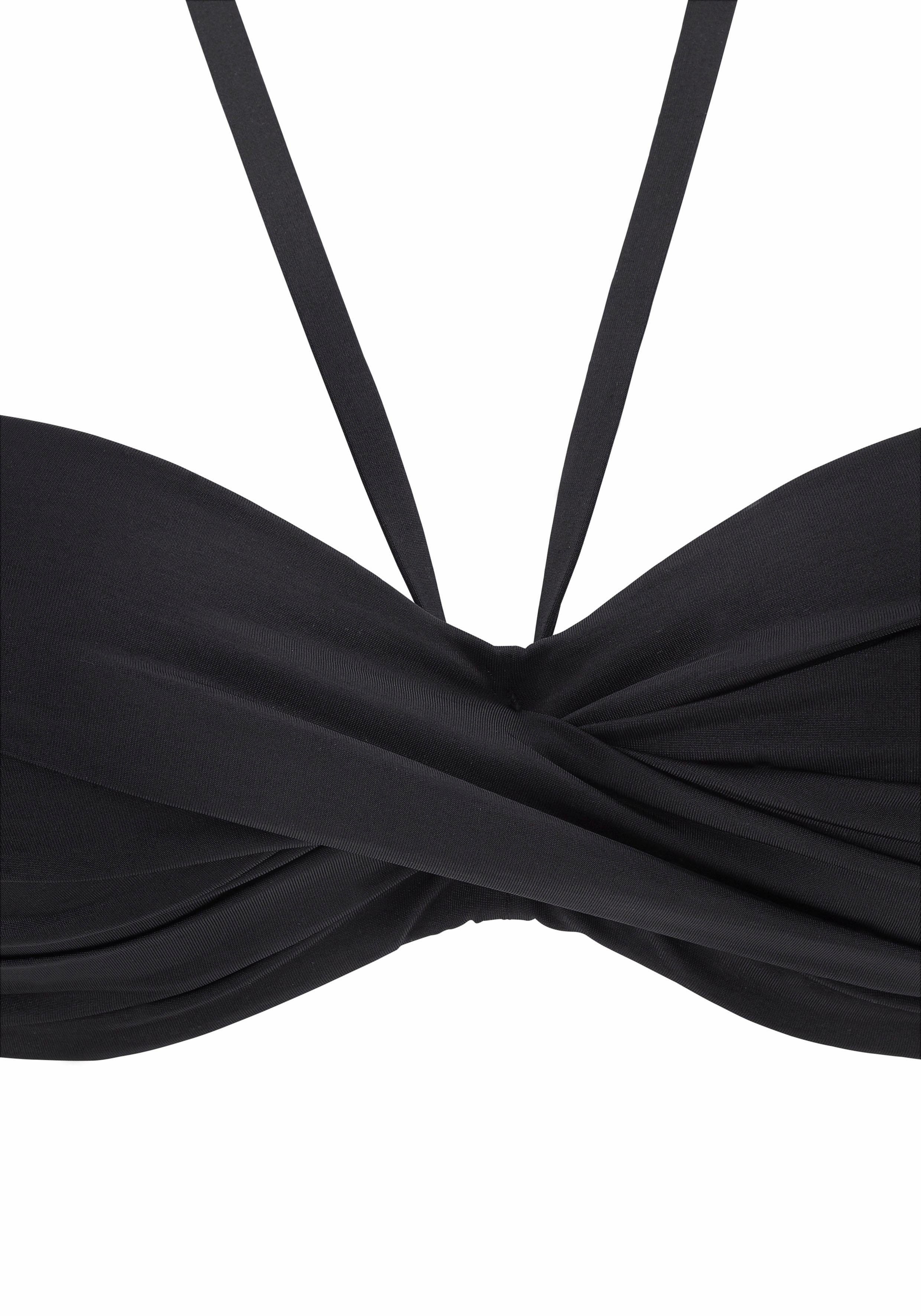 LASCANA Bügel-Bandeau-Bikini mit verschiedenen Trägervarianten